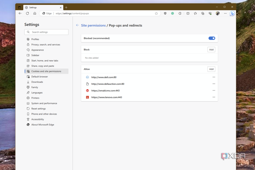 How to prevent pop-ups in Chrome, Edge, and other desktop browsers