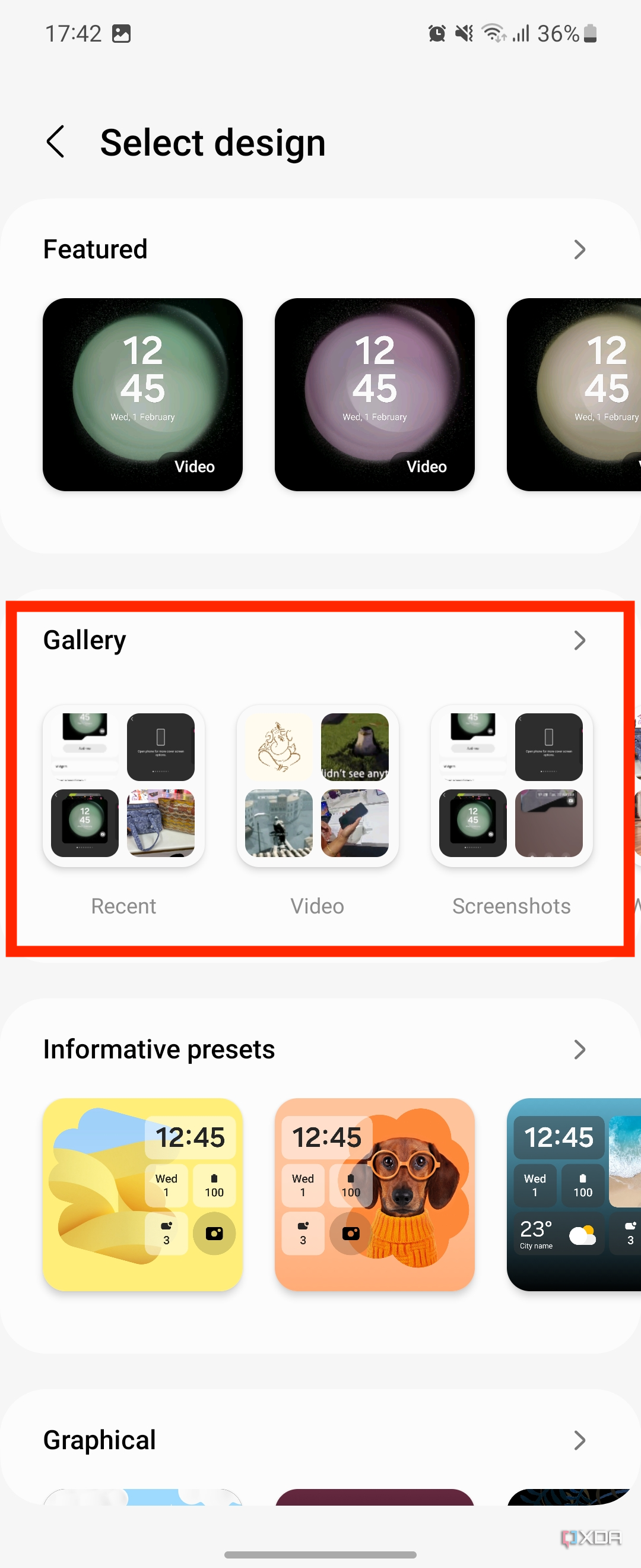 How to set animated wallpapers on the Galaxy Z Flip 5 cover screen