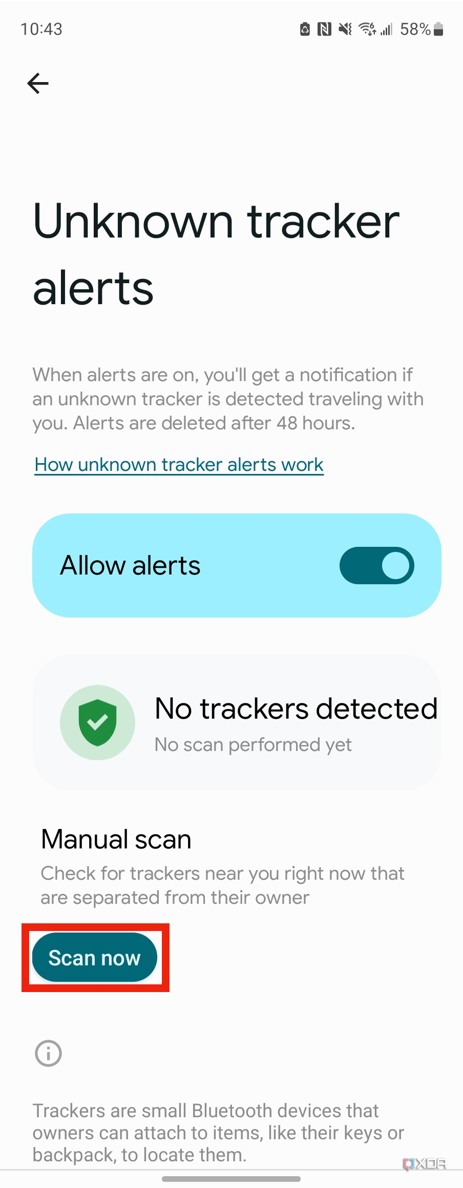 Tracker-Scan-Now