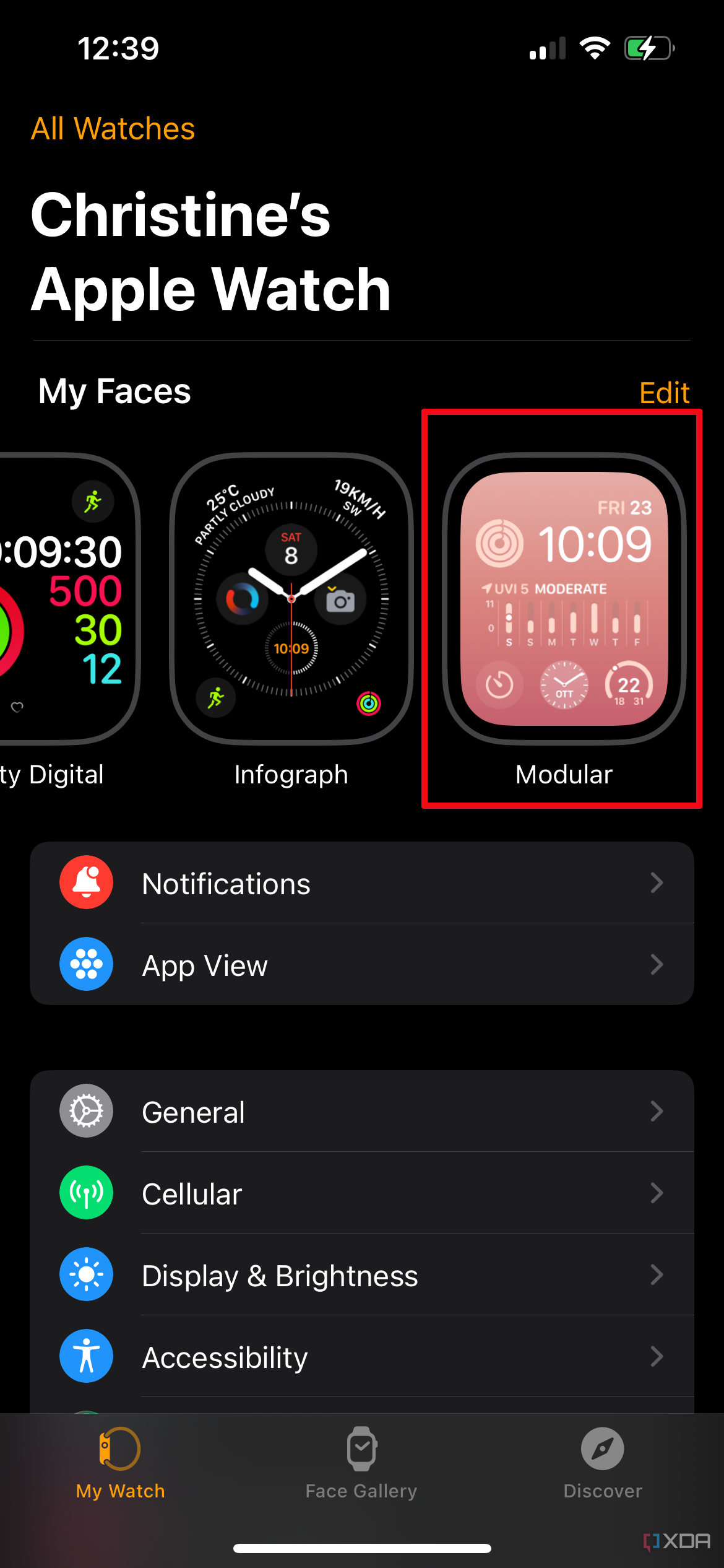 Change steps cheap on apple watch