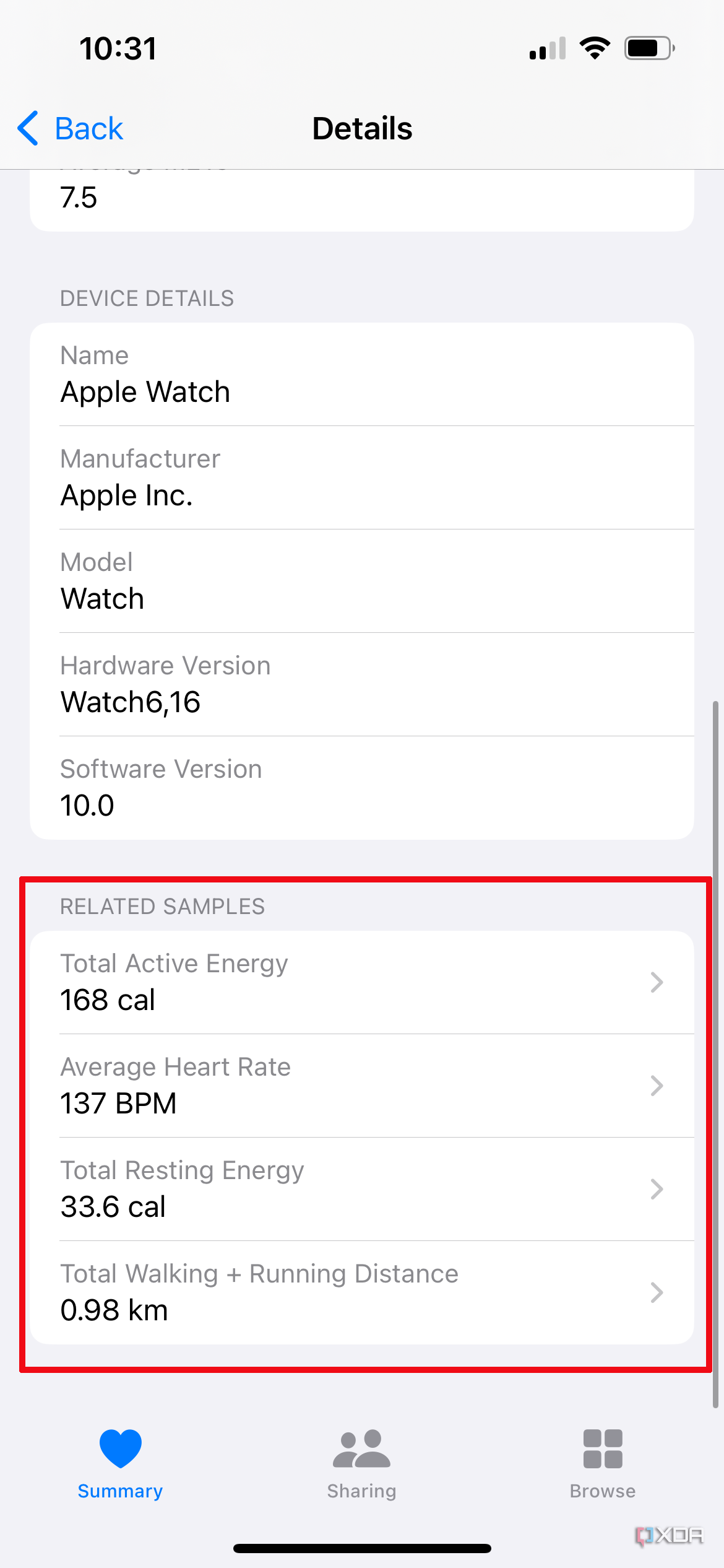 How to edit an Apple Watch workout