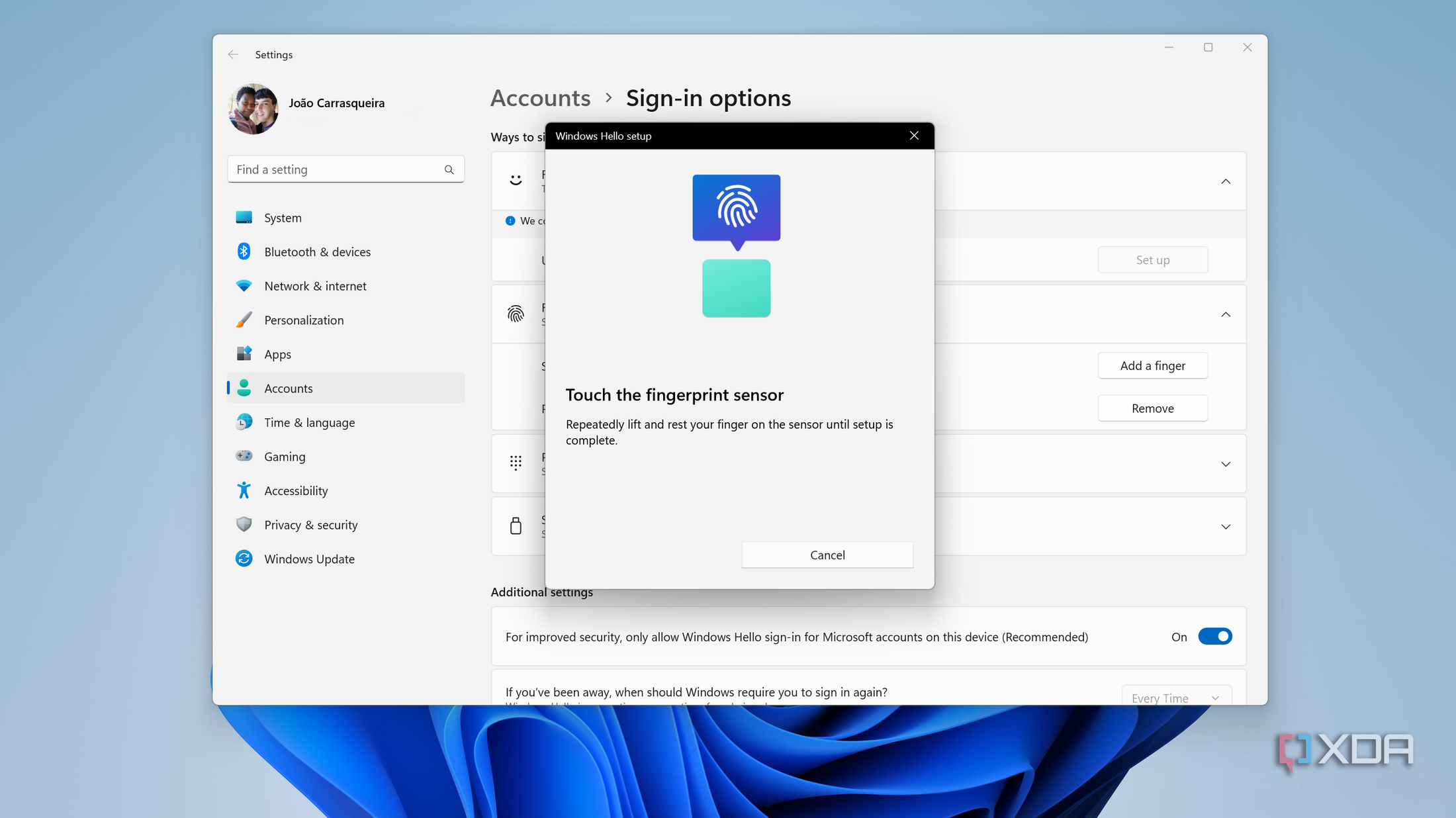 Windows Hello Set Up Process How to set up Windows Hello on your PC