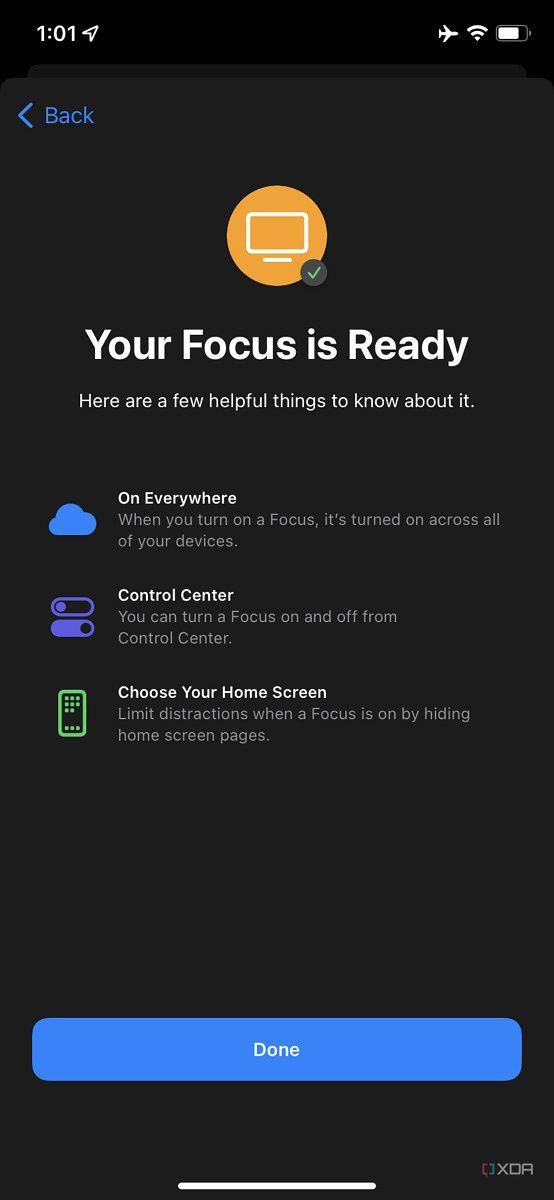your focus is ready banner