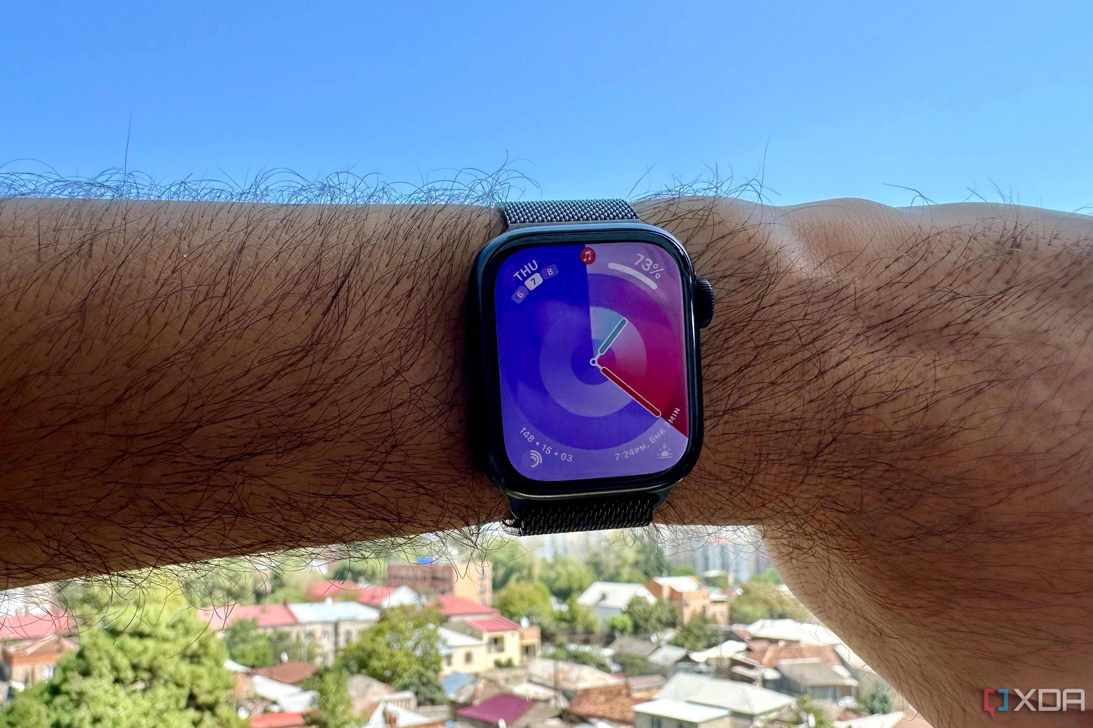 watchOS 10 running on Apple Watch Series 7