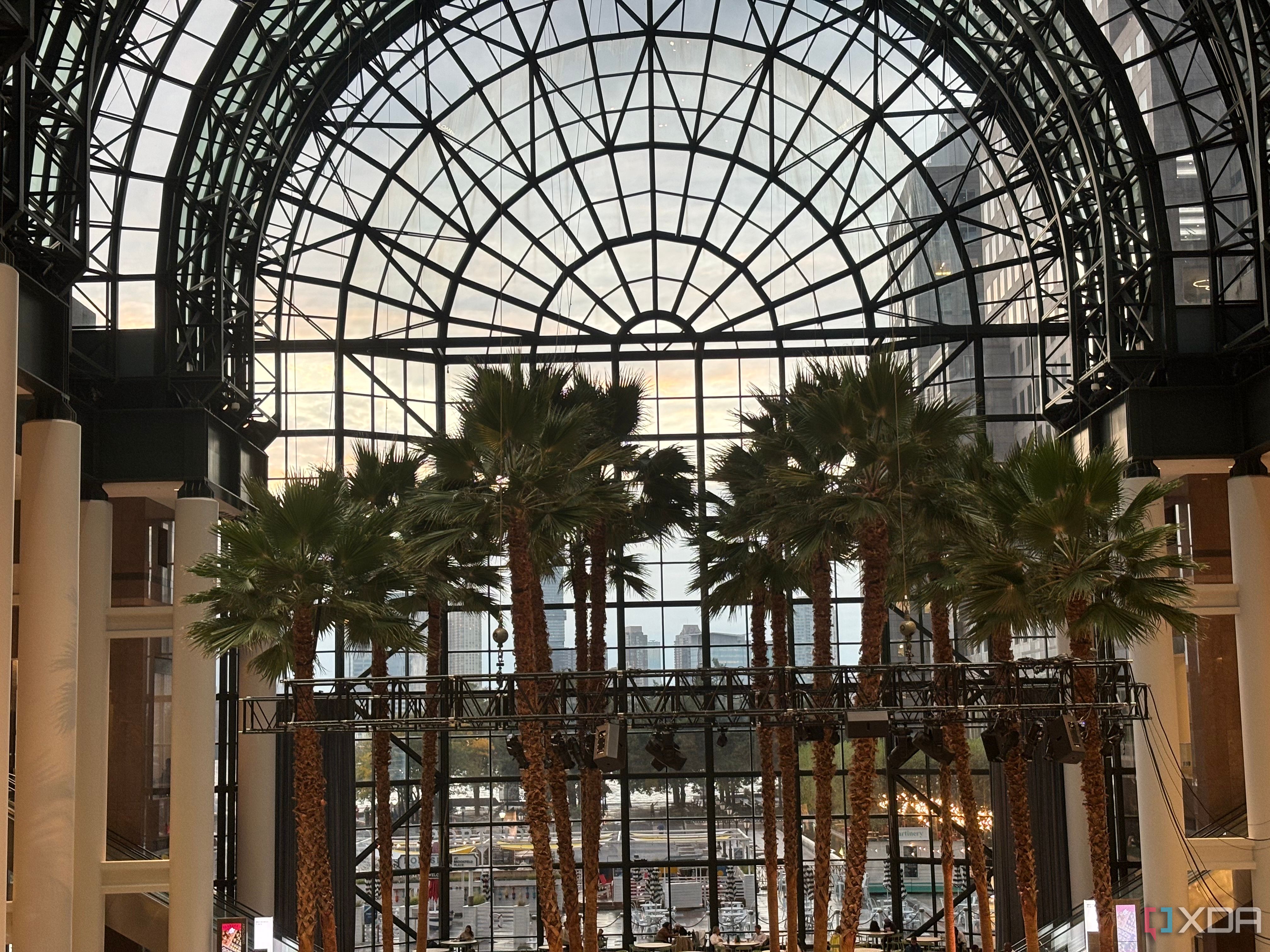 A shot of Brookfield Place using iPhone 15 at 2x zoom.