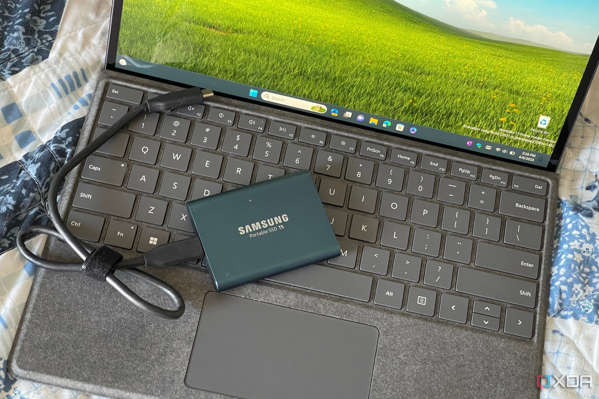 Surface Pro 8 with SSD for backup