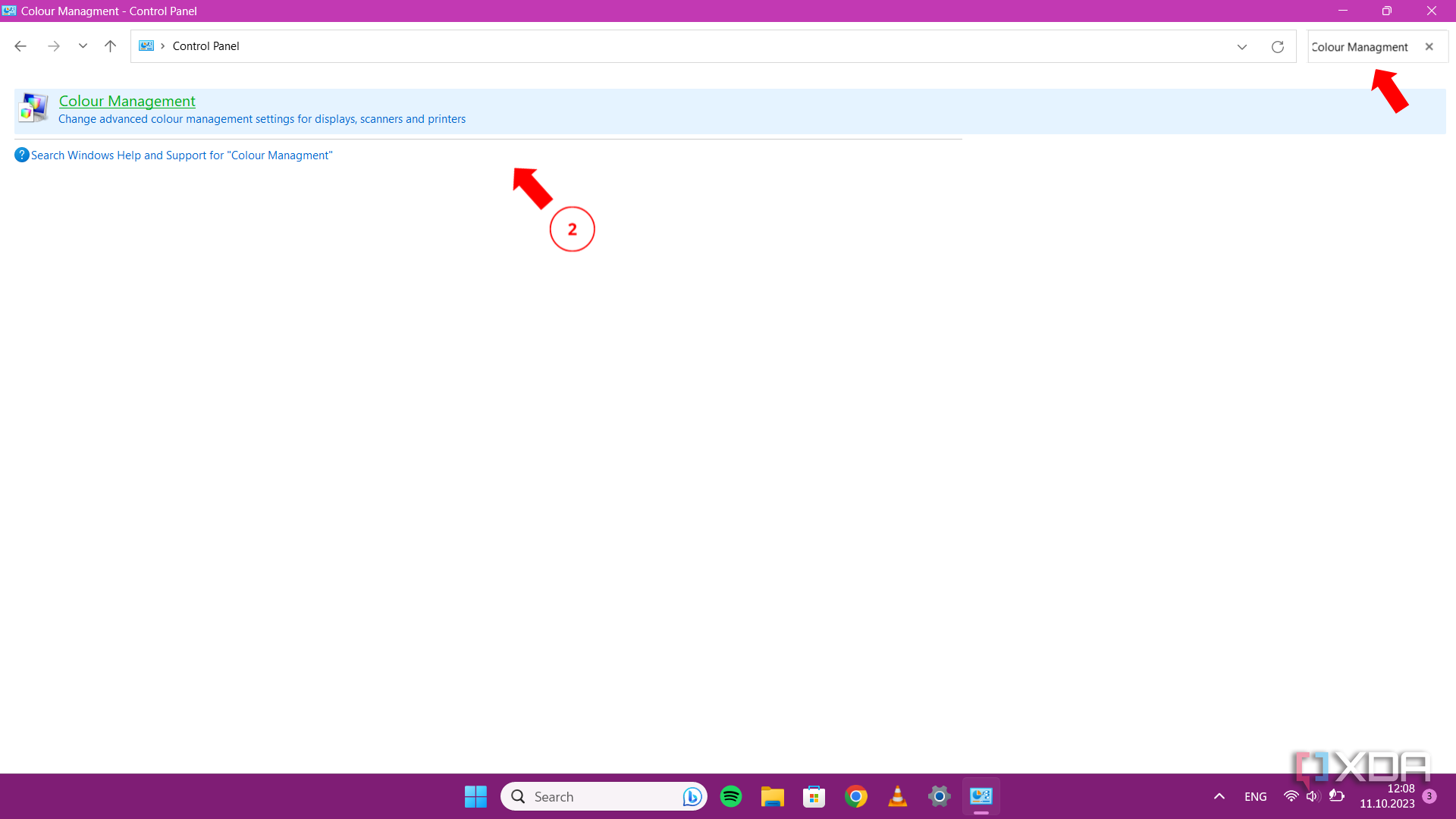 How to change and install color profiles on Windows 11