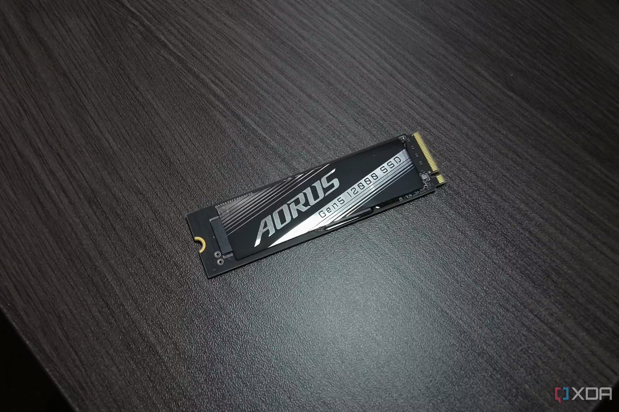 GIGABYTE Shows Off AORUS Gen5 10000 NVMe SSD with a Large Heatsink