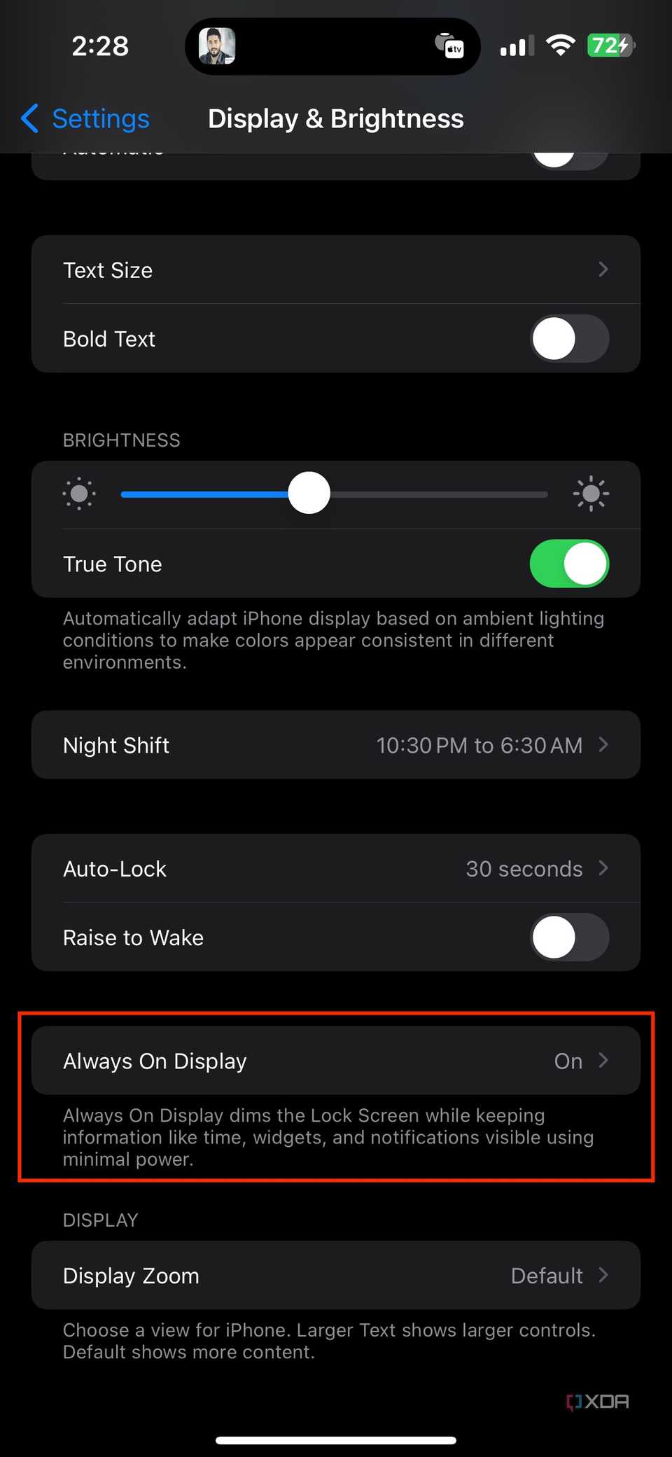 How to enable and customize the Always-On display on iPhone