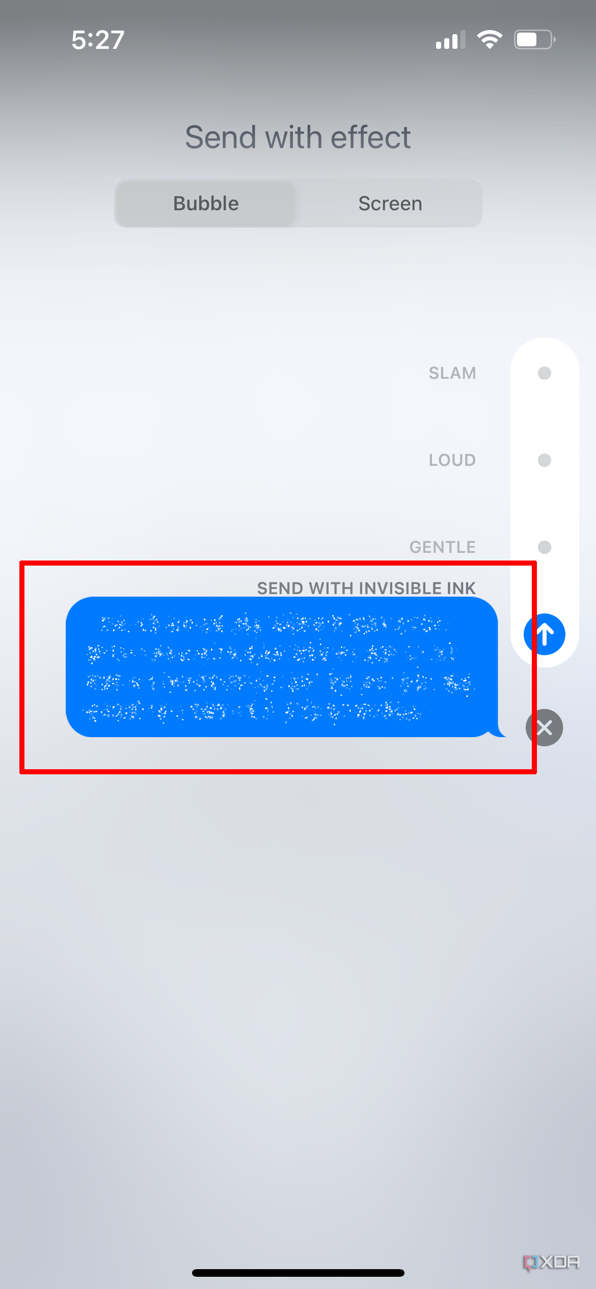 How to hide iPhone messages