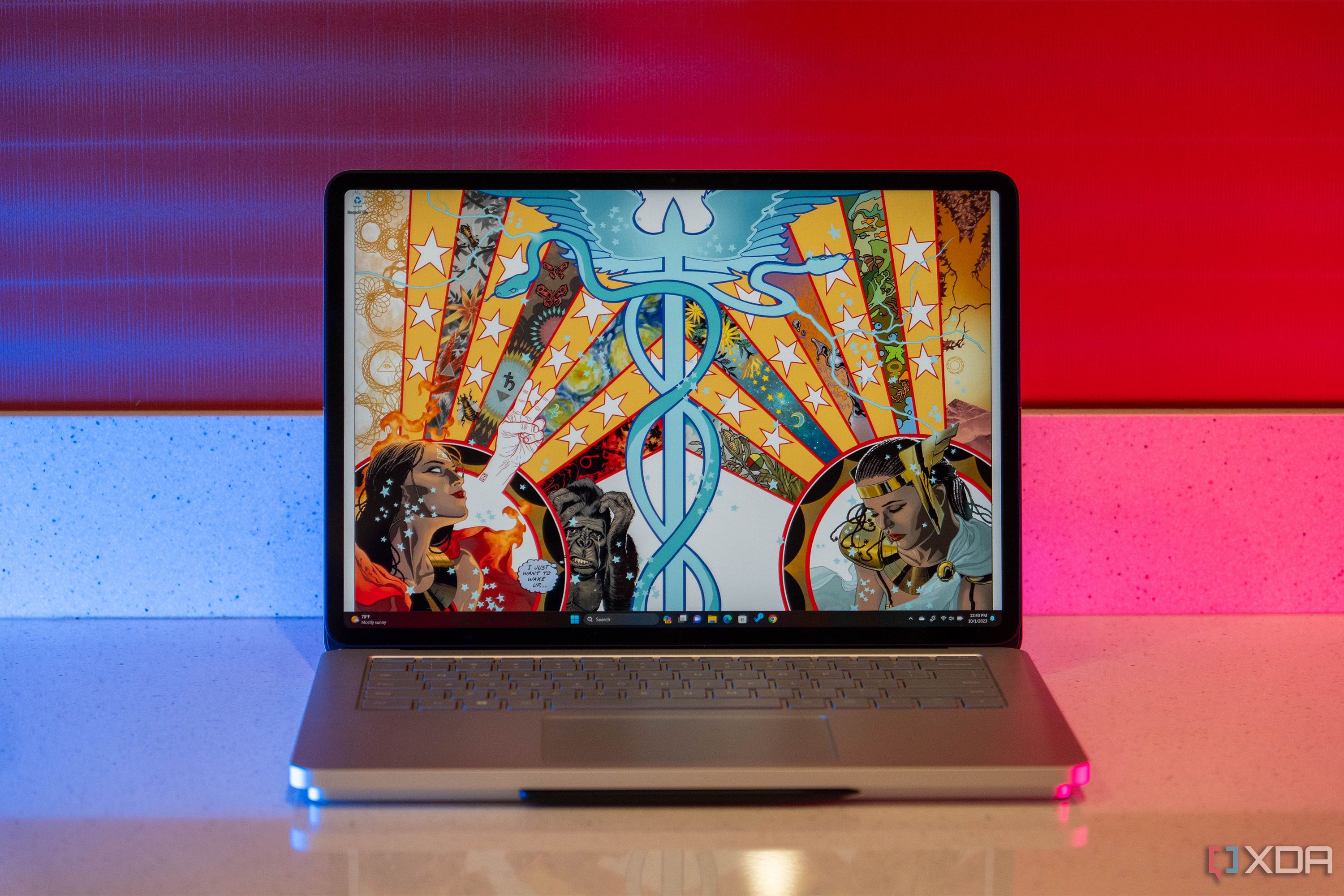 Front open-screen view of Surface Laptop Studio 2 (20).