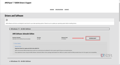 اپدیت کارت گرافیک ای ام دی