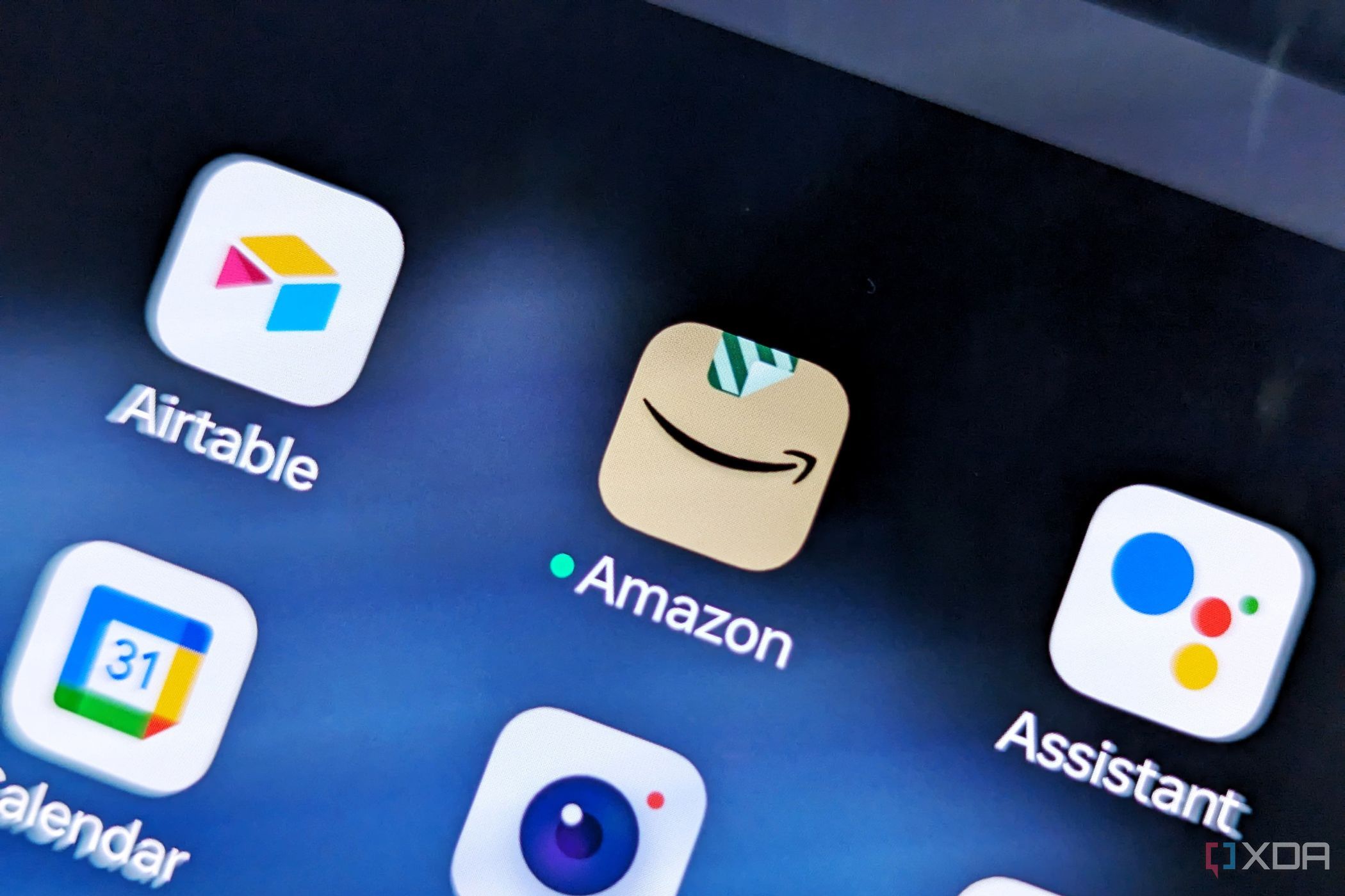 An image showing the Amazon app on a phone.
