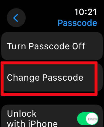 How to change your Apple Watch passcode