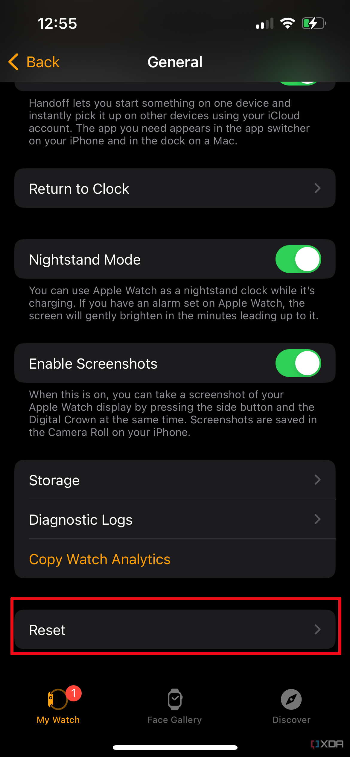 Reset Apple Watch Passcode Attempts