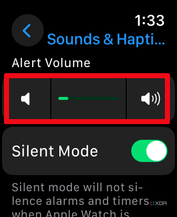 How to turn on silent mode on apple online watch