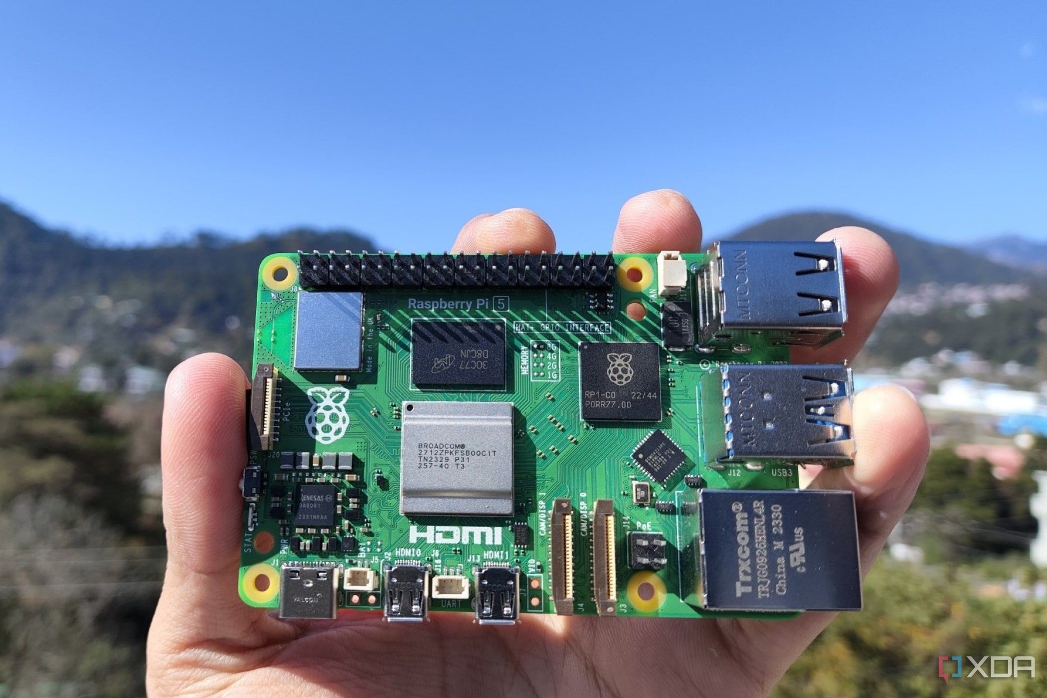 the Raspberry Pi 5 