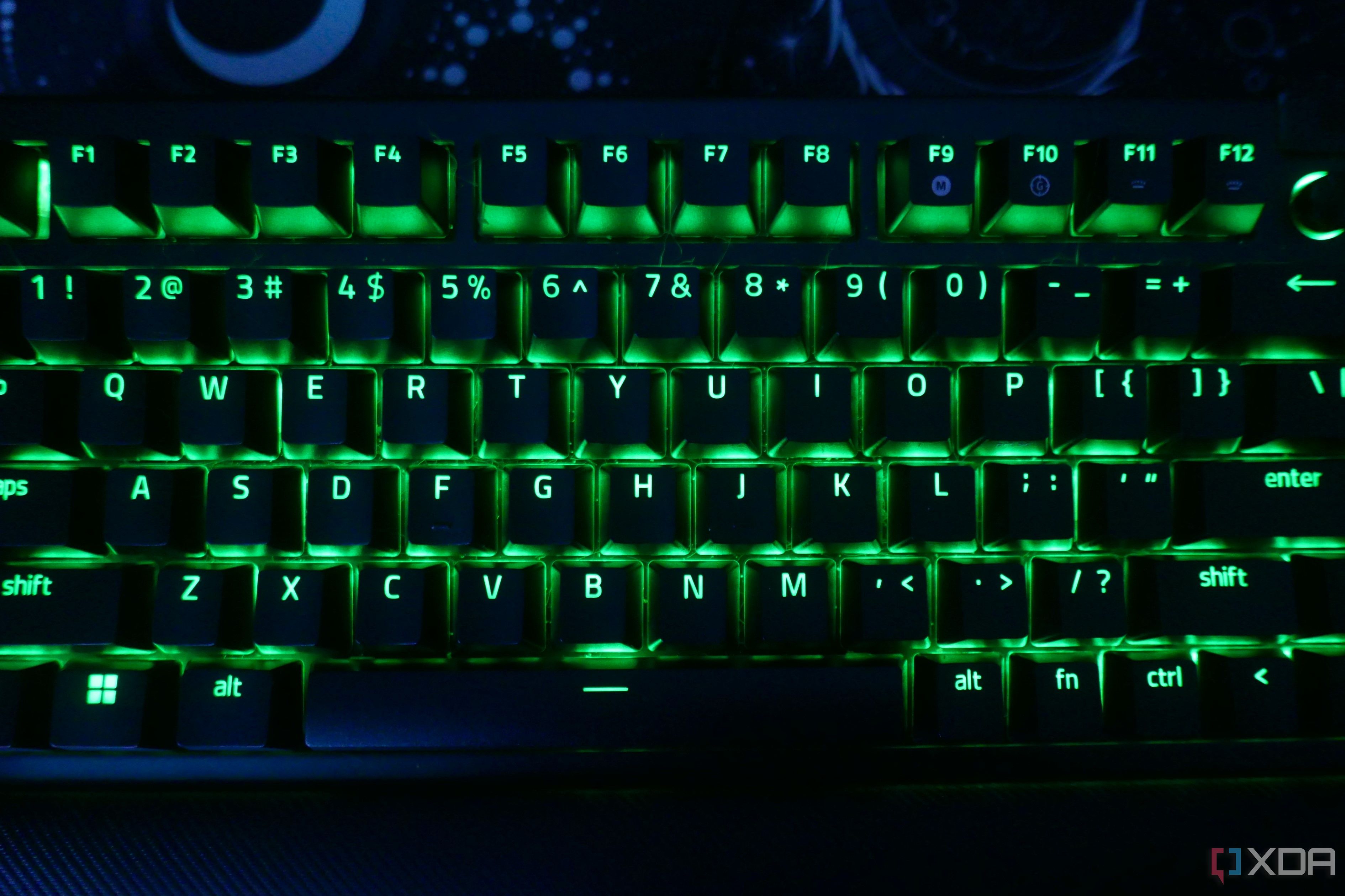 Razer BlackWidow Essential Green LED Backlighting Mechanical Gaming  Keyboard