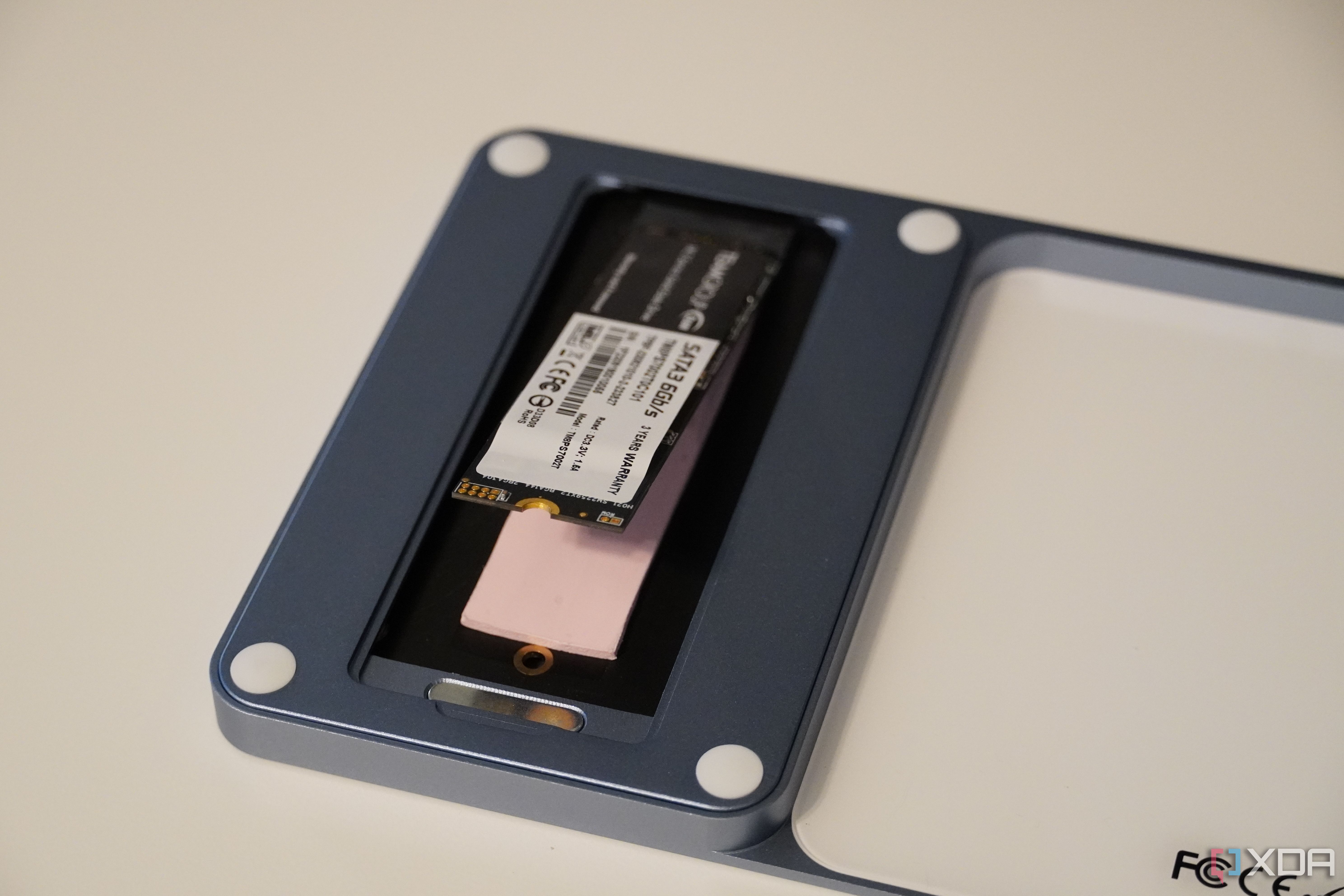 Mac Mini M2 Mac Studio Dock PULWTOP Mac Mini Hub With M.2 SSD