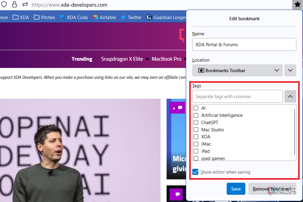 How to manage bookmarks in chrome firefox and microsoft edge