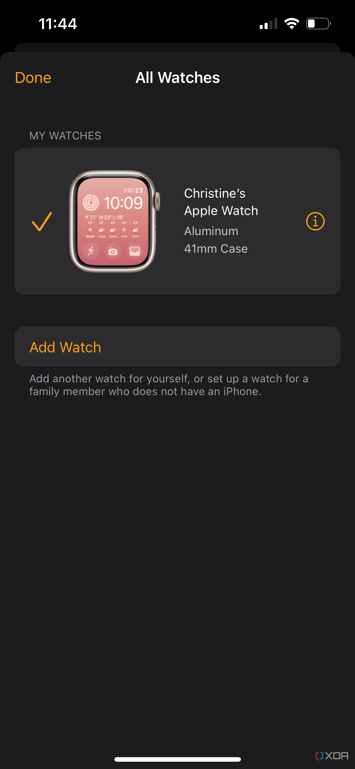 How to set up an Apple Watch cellular connection