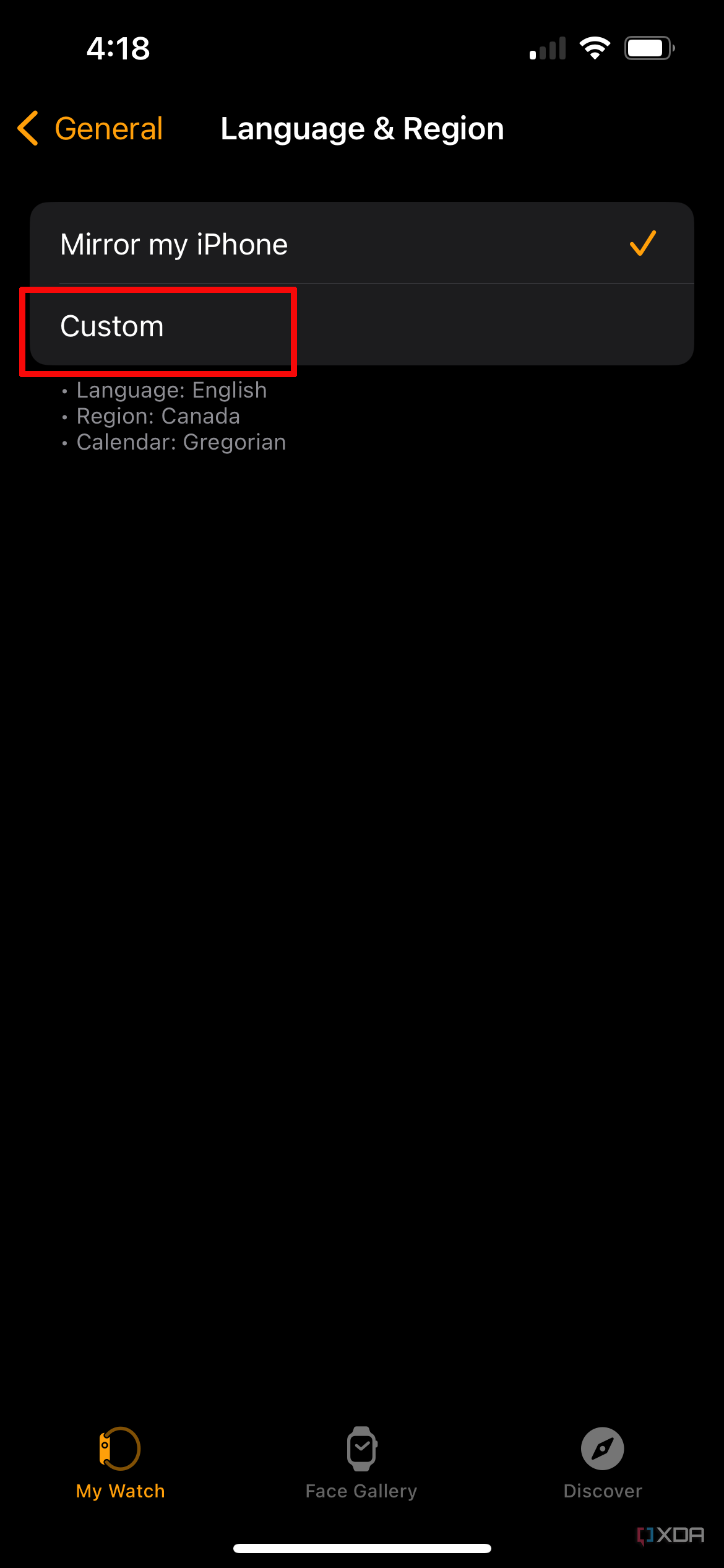 How to change the keyboard language on Apple Watch