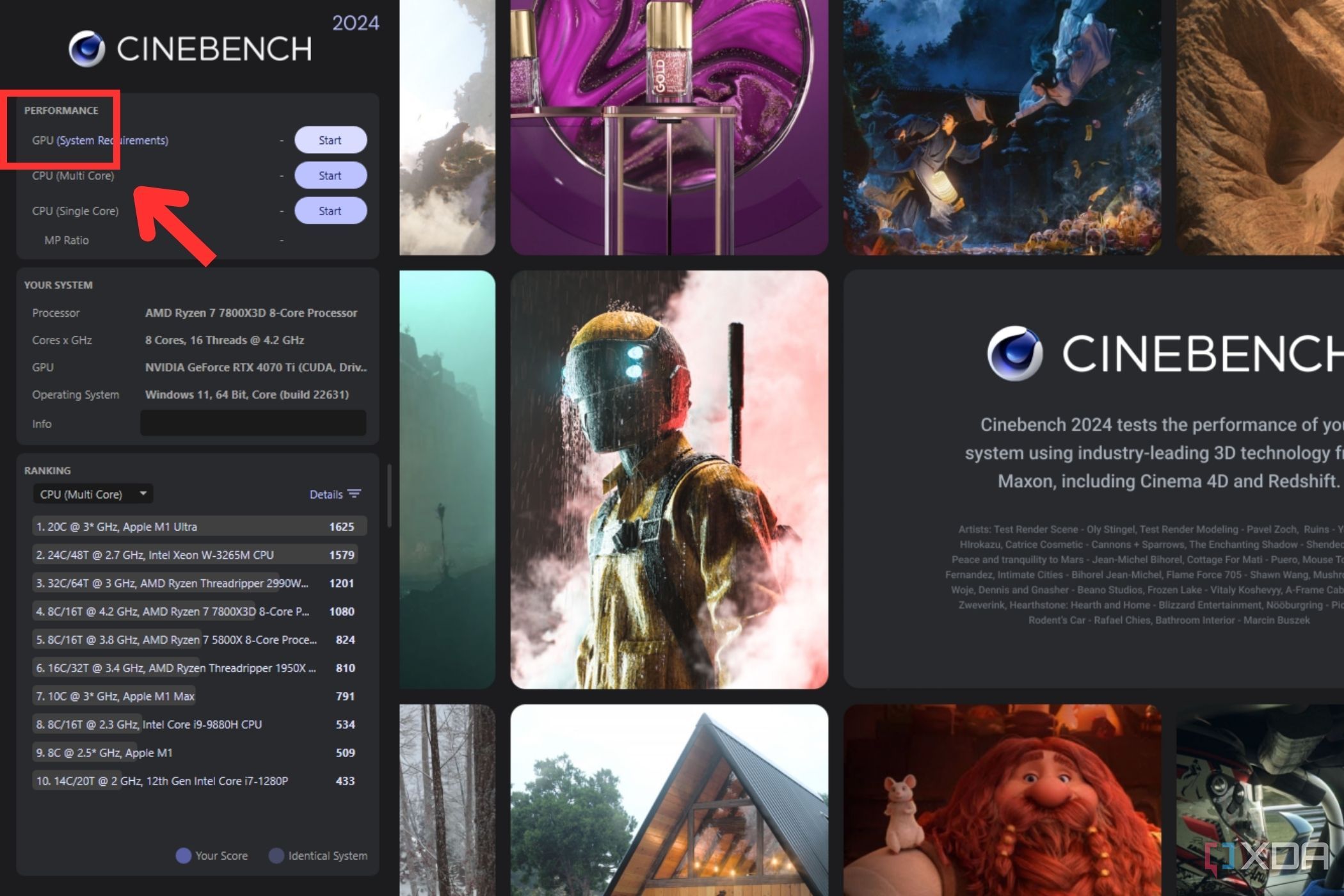 How to benchmark GPU on Cinebench A stepbystep guide