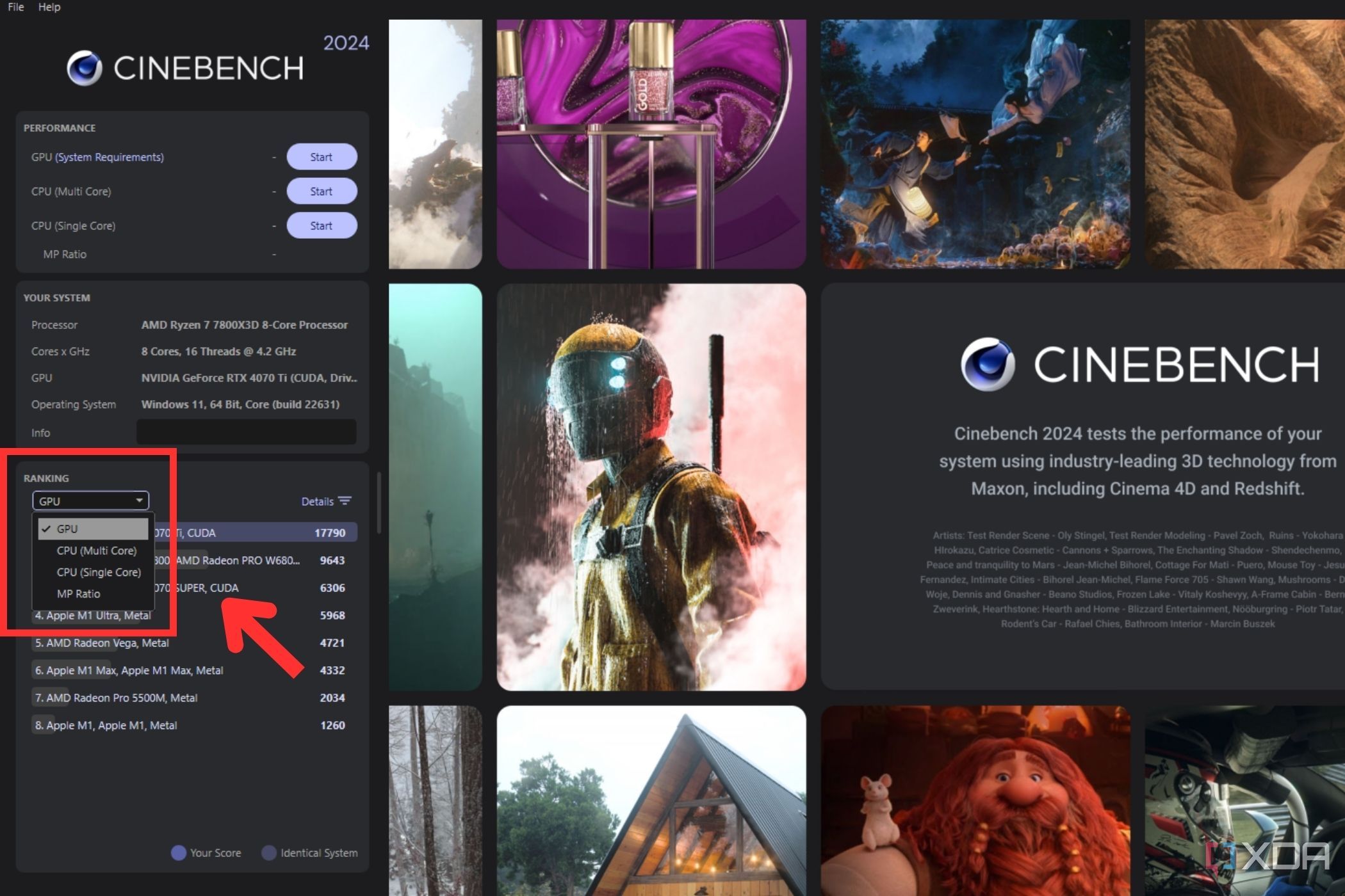 How to benchmark GPU on Cinebench A stepbystep guide