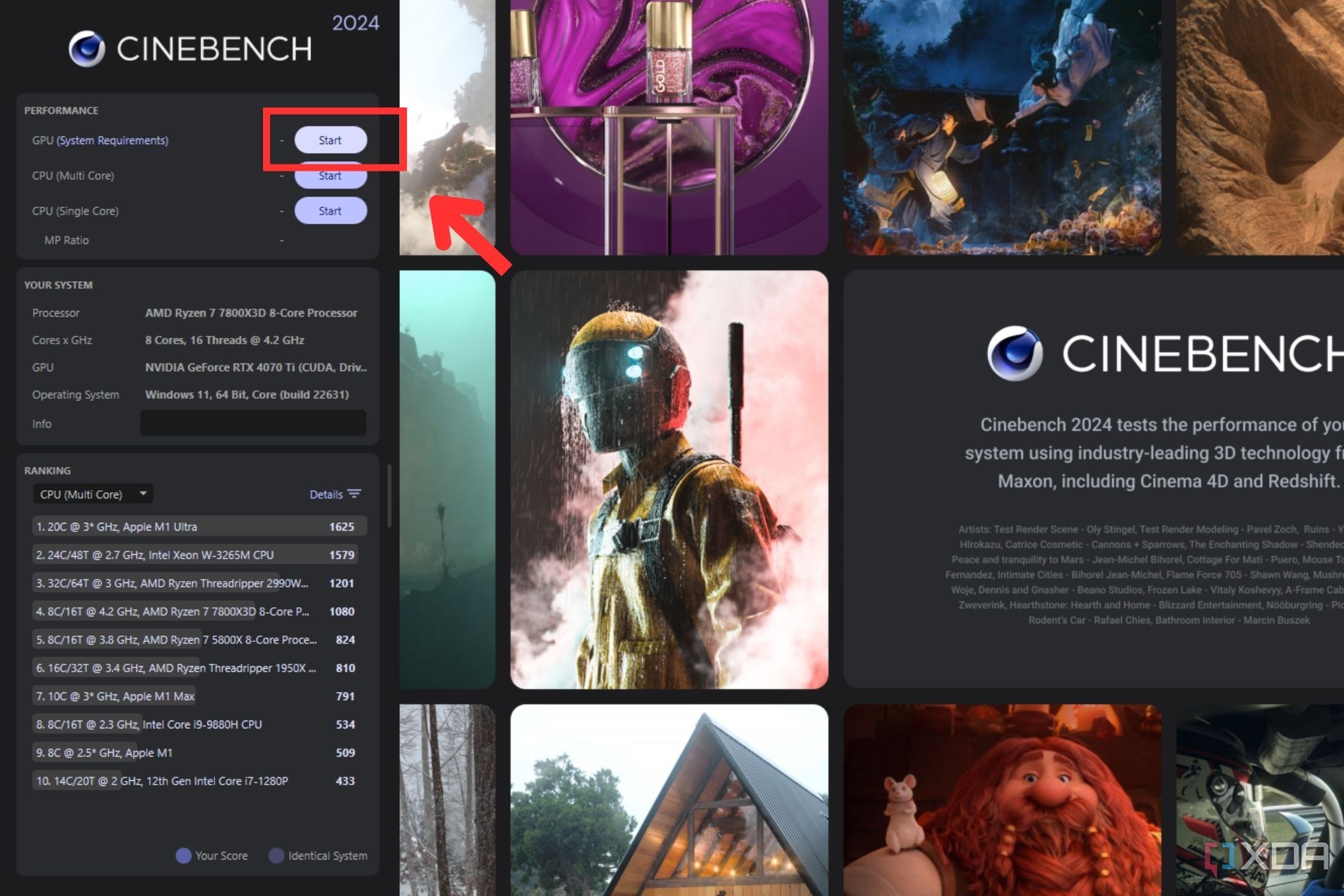 How to benchmark GPU on Cinebench A stepbystep guide