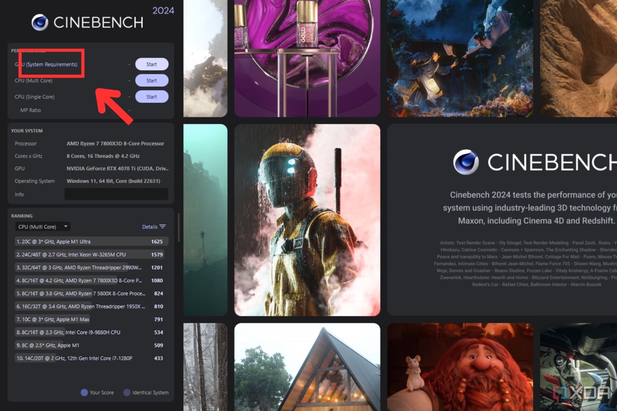 How to benchmark GPU on Cinebench A stepbystep guide