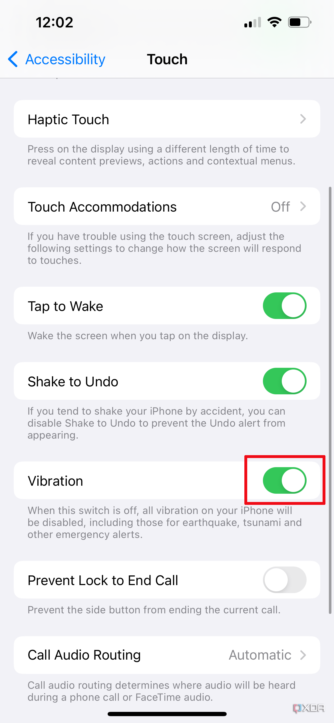How to enable the haptic keyboard on iPhone