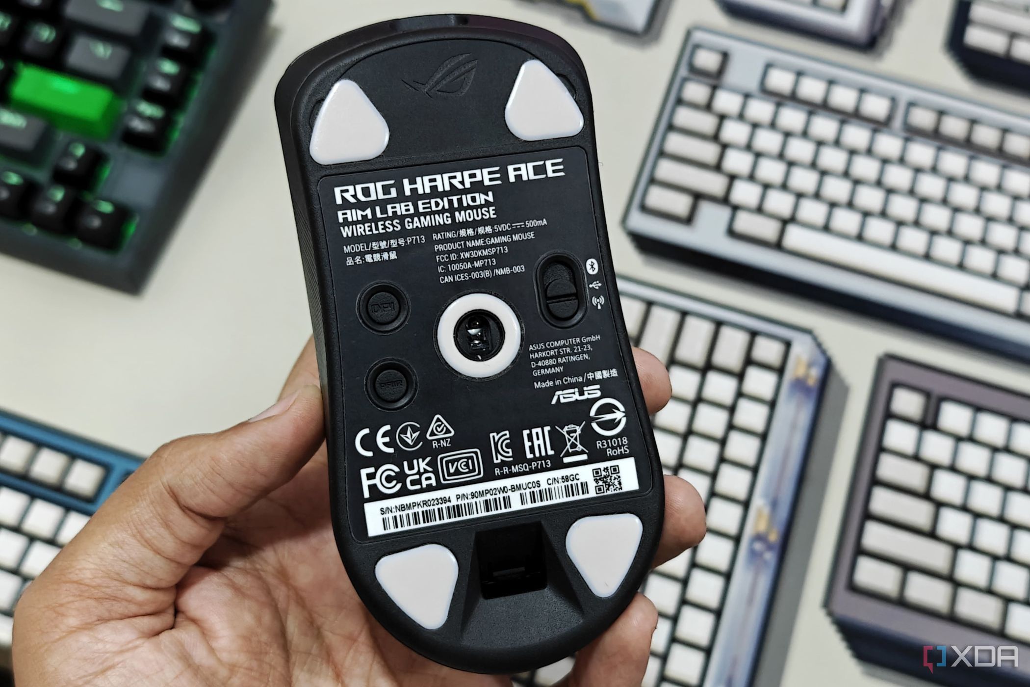 ASUS ROG Harpe Ace Aim Lab Edition mouse review: Hits right ASUS ROG Harpe Ace Aim Lab Edition mouse review: Hits right