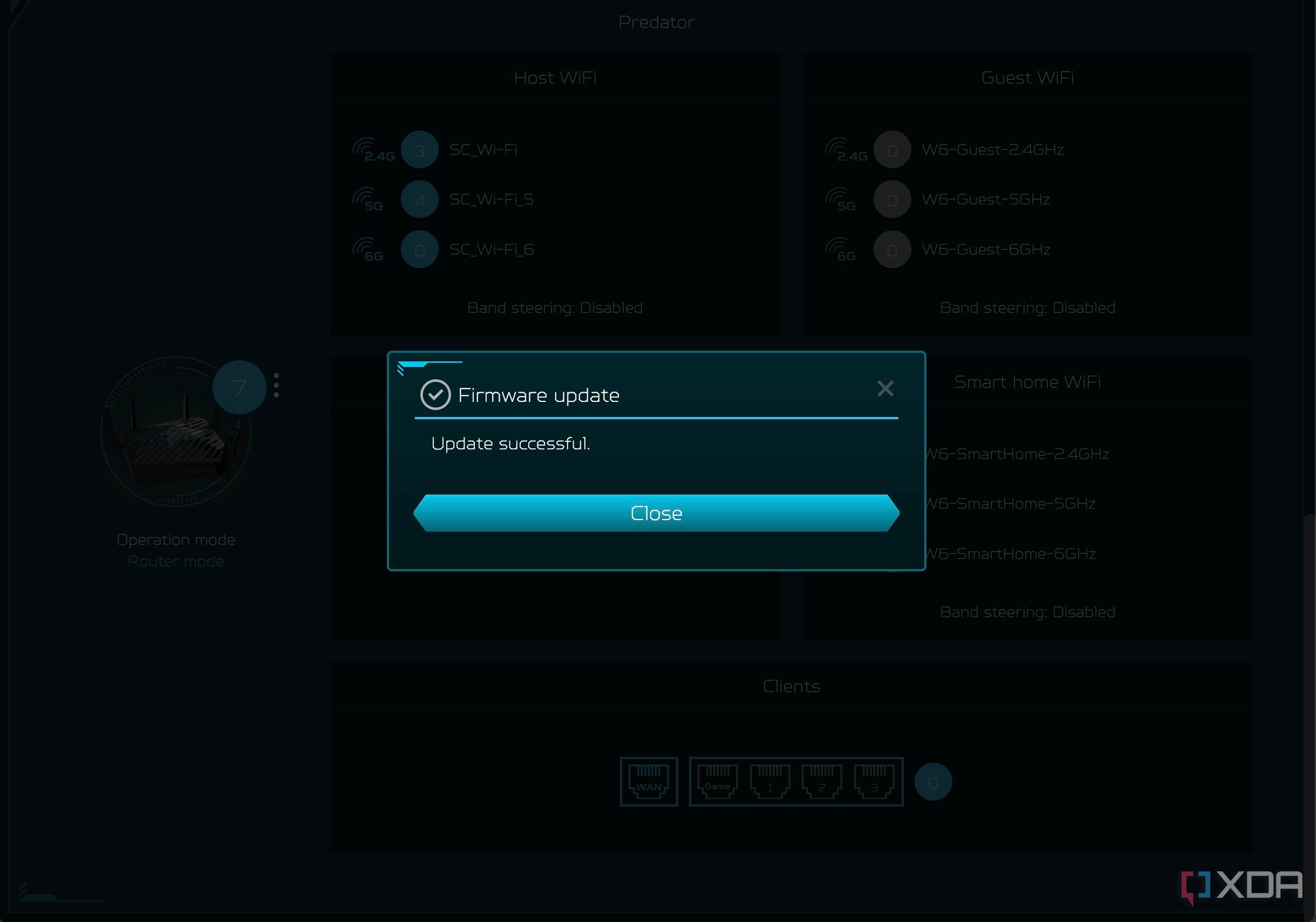 Las actualizaciones de firmware se realizan mediante la interfaz del navegador web.