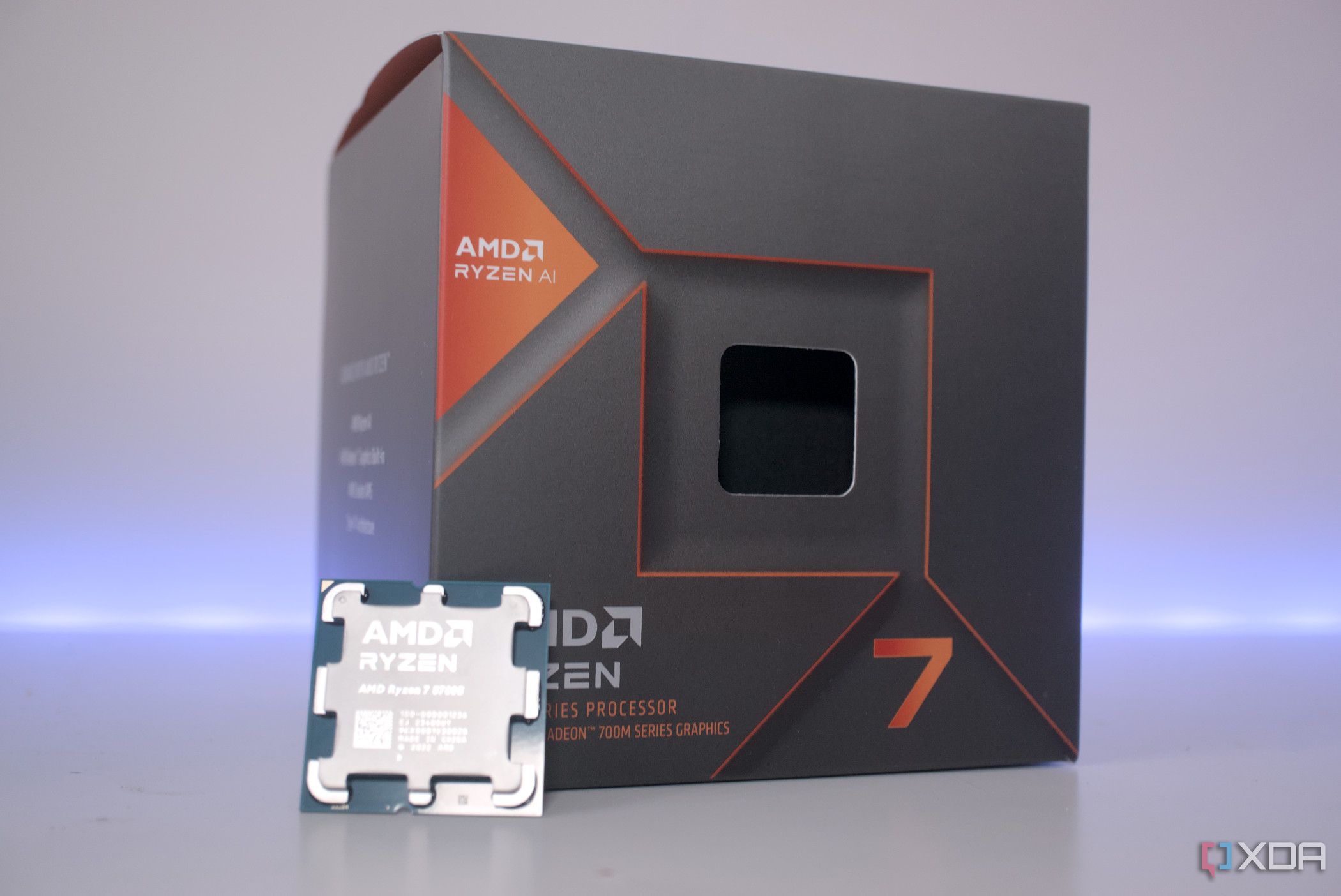 AMD Ryzen 7 8700G packaging
