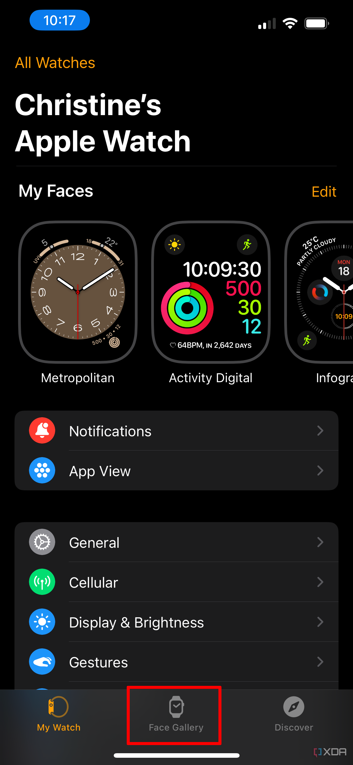 how to set up face id on apple watch se