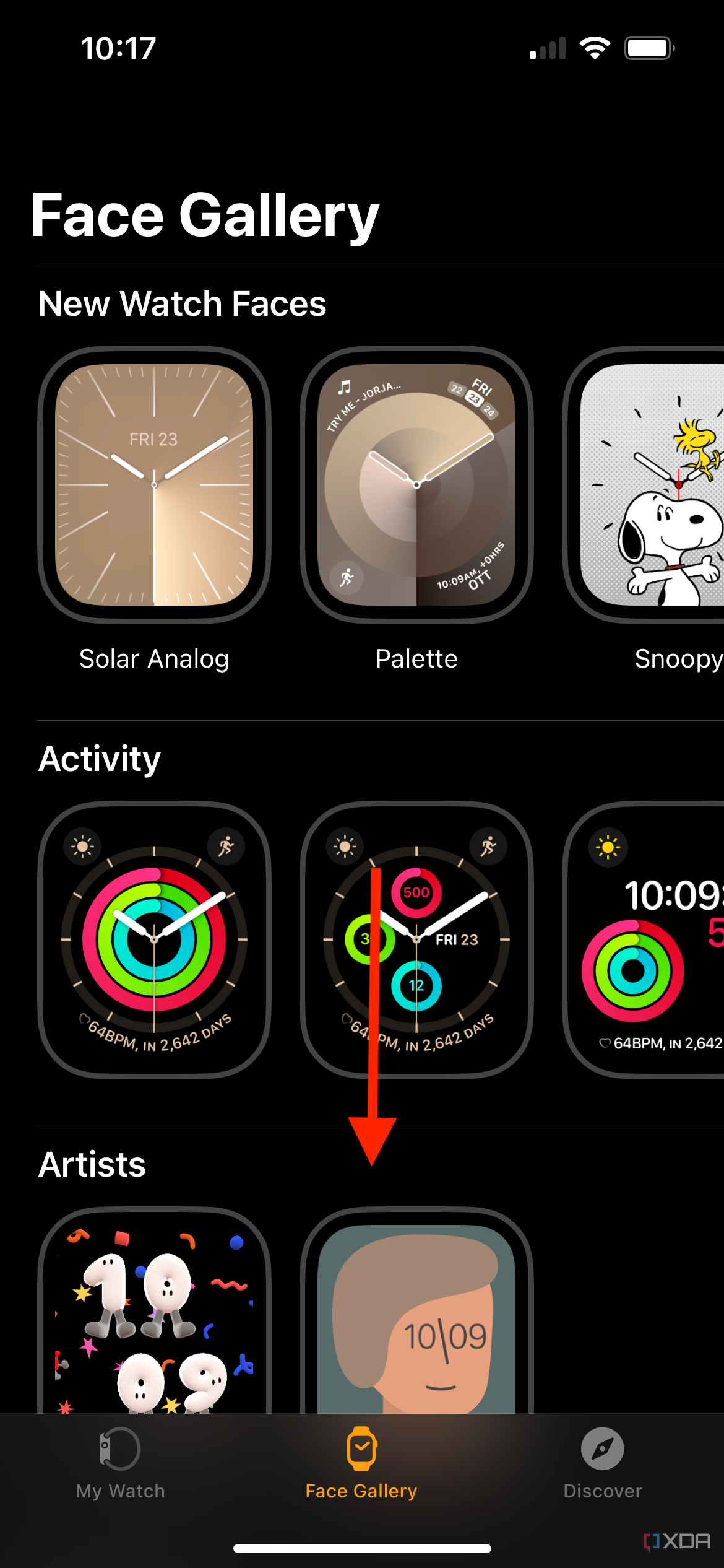 How to change best sale an apple watch face