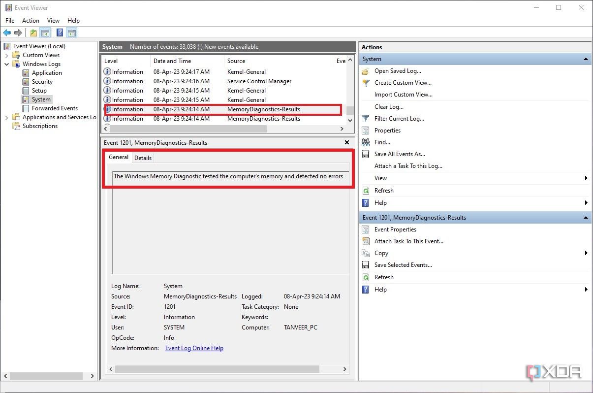 How to check whether your ram is faulty