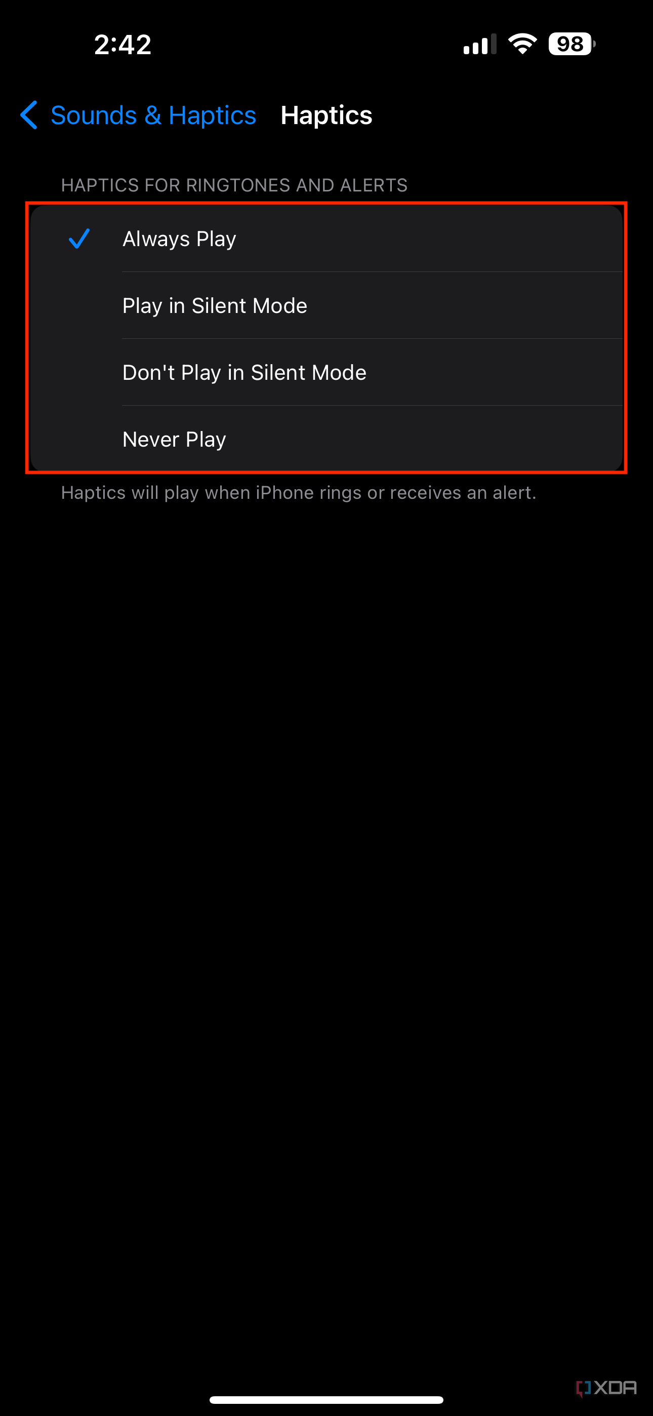 How to put your iPhone on vibrate