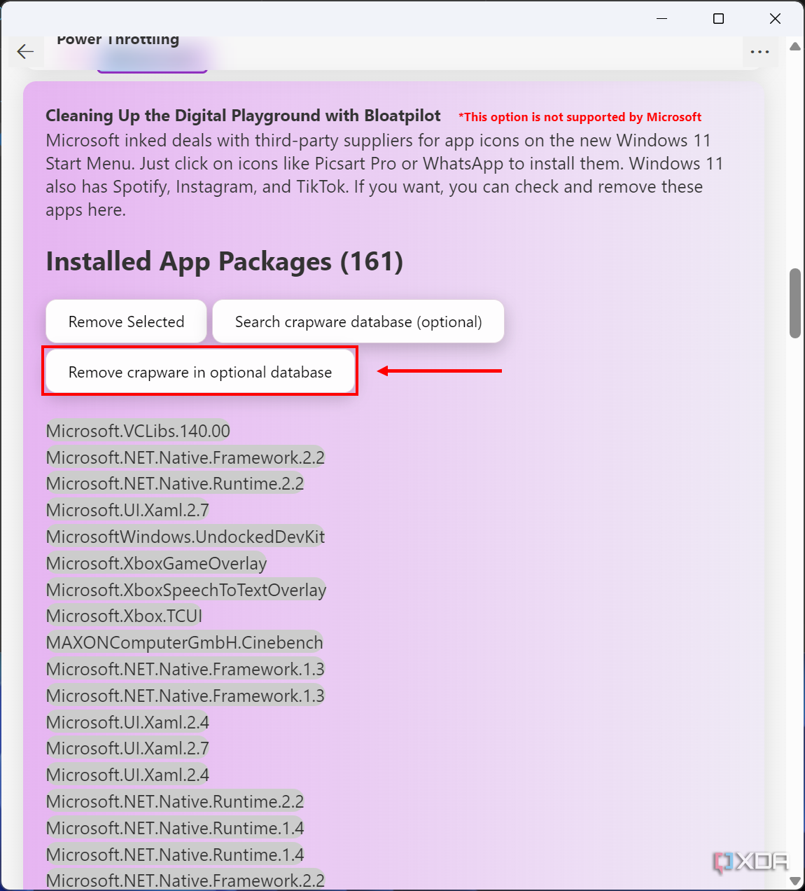 How to debloat windows 11