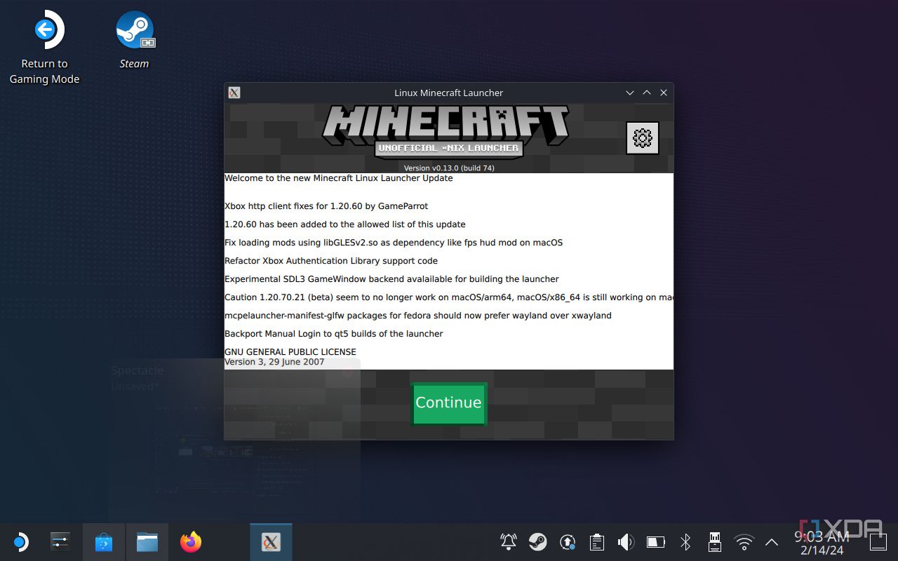 How to install Bedrock Minecraft on Steam Deck