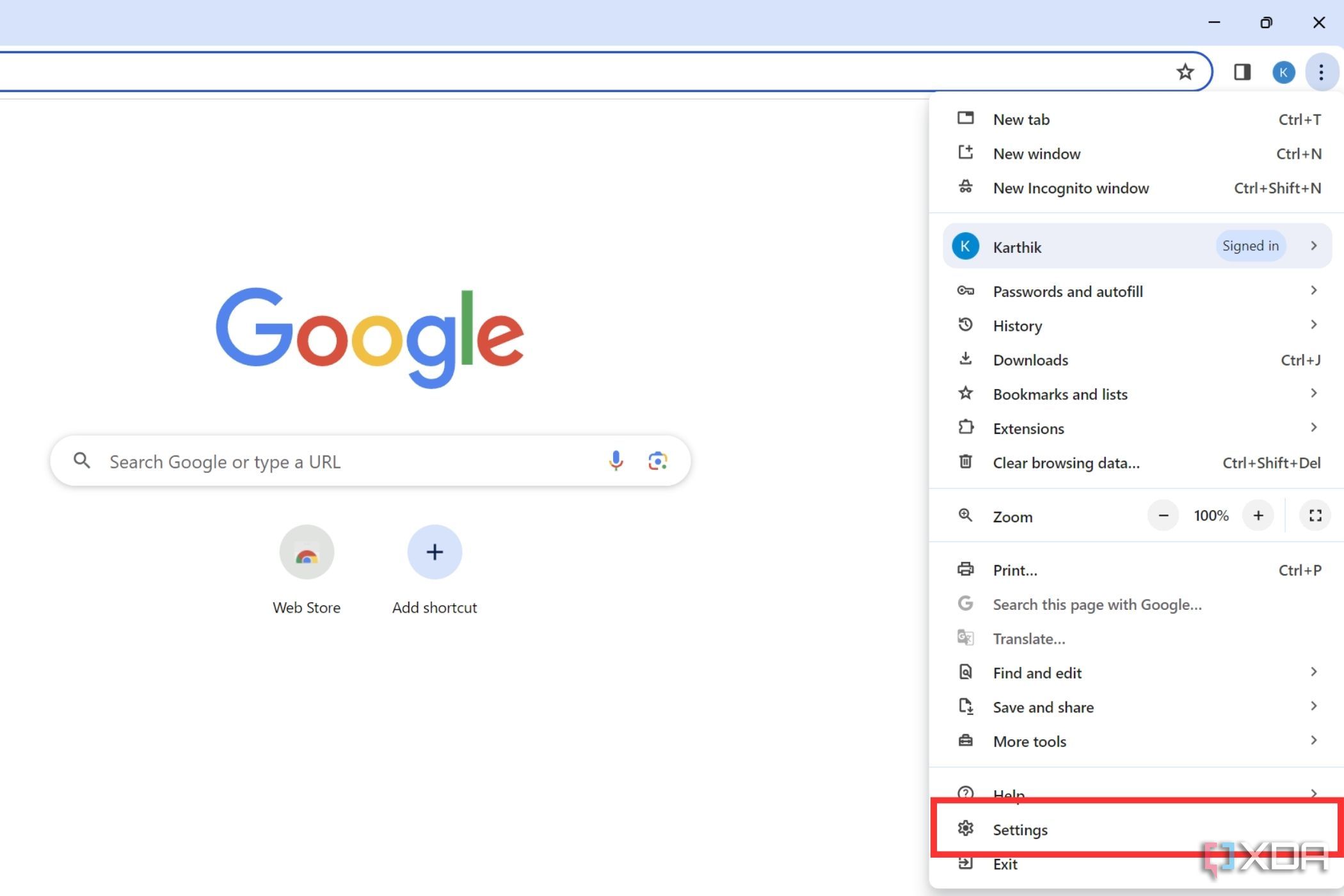 How to change the default language on Google Chrome