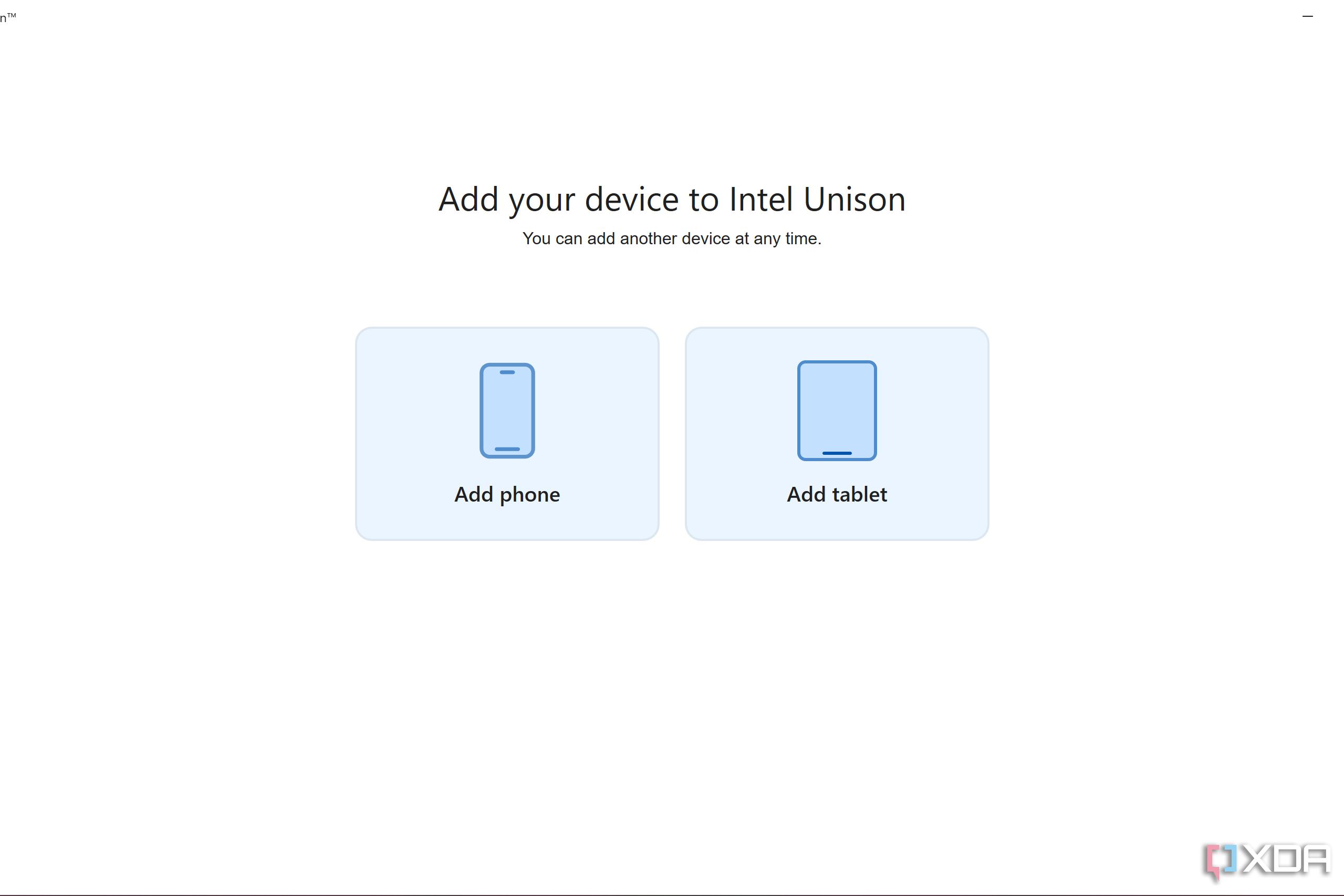 Configuración de Intel Unison para un iPhone