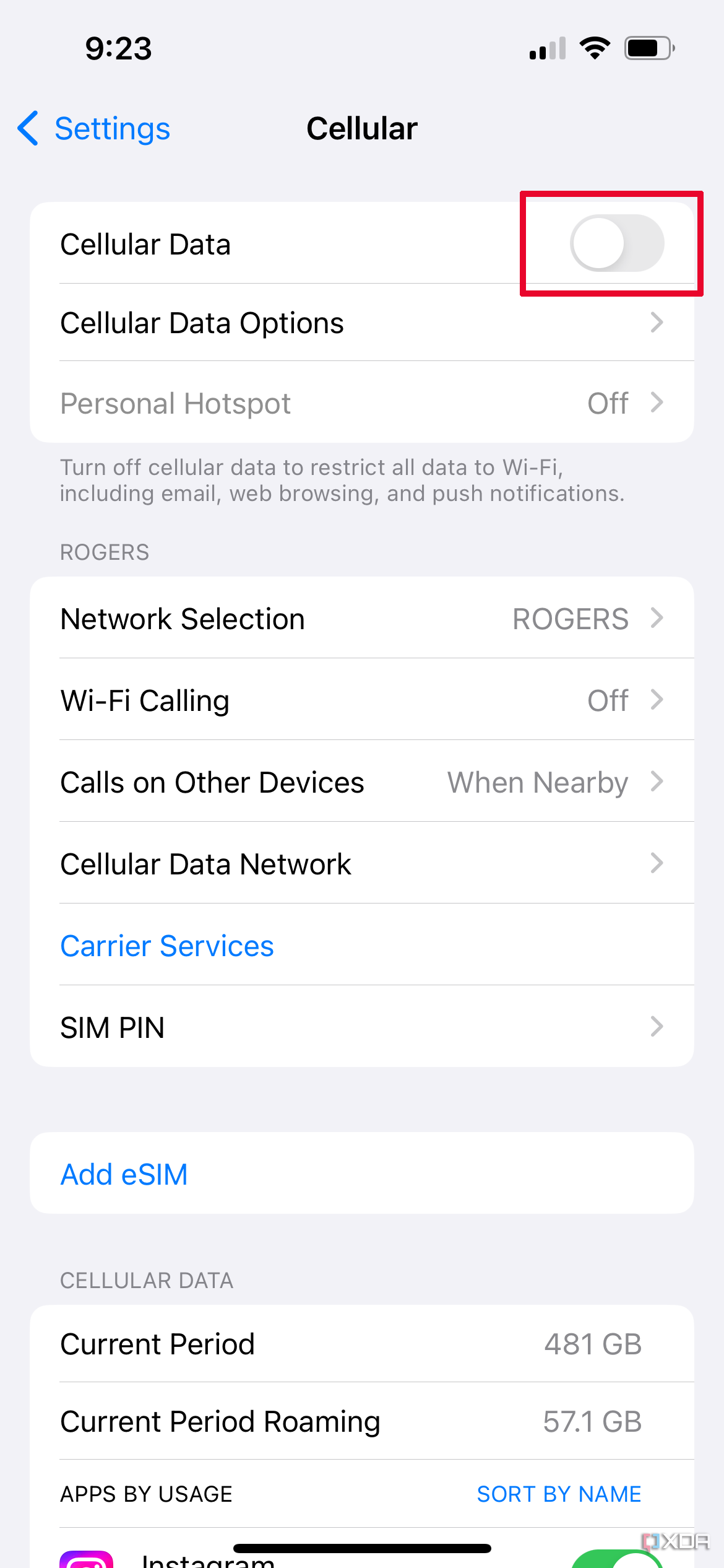 How to turn off 5G on an iPhone