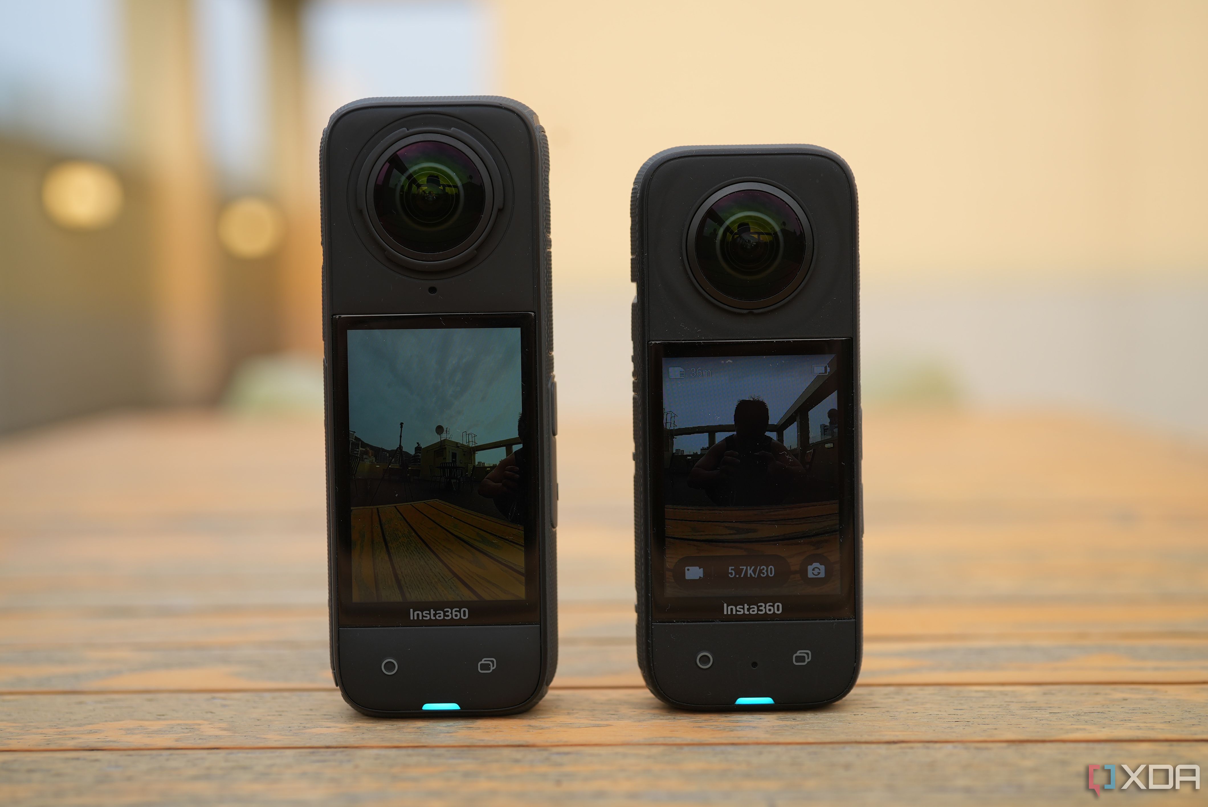 Insta360 X4 and X3