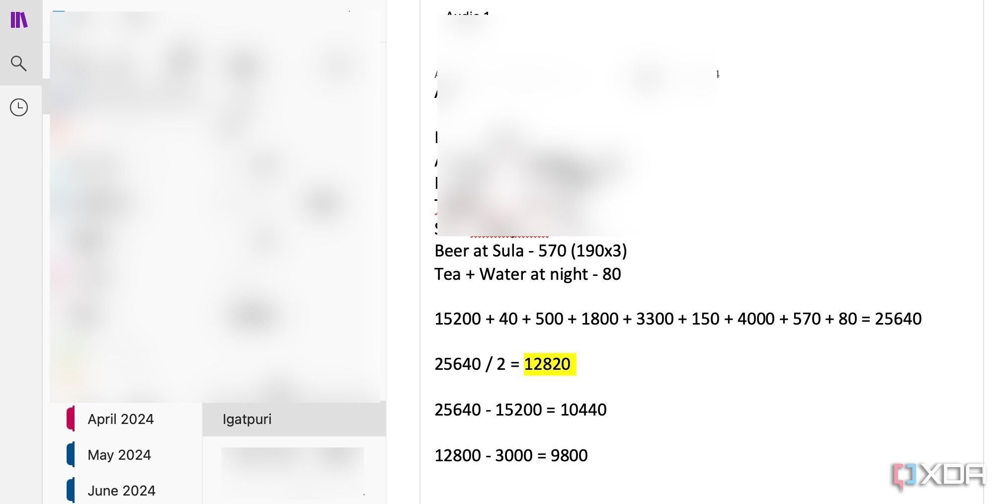 Ecuaciones matemáticas en OneNote