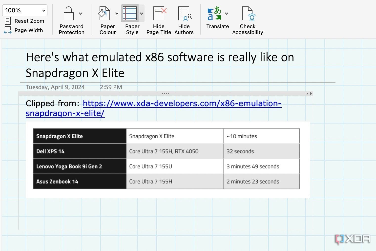 Estilos y colores de página en OneNote