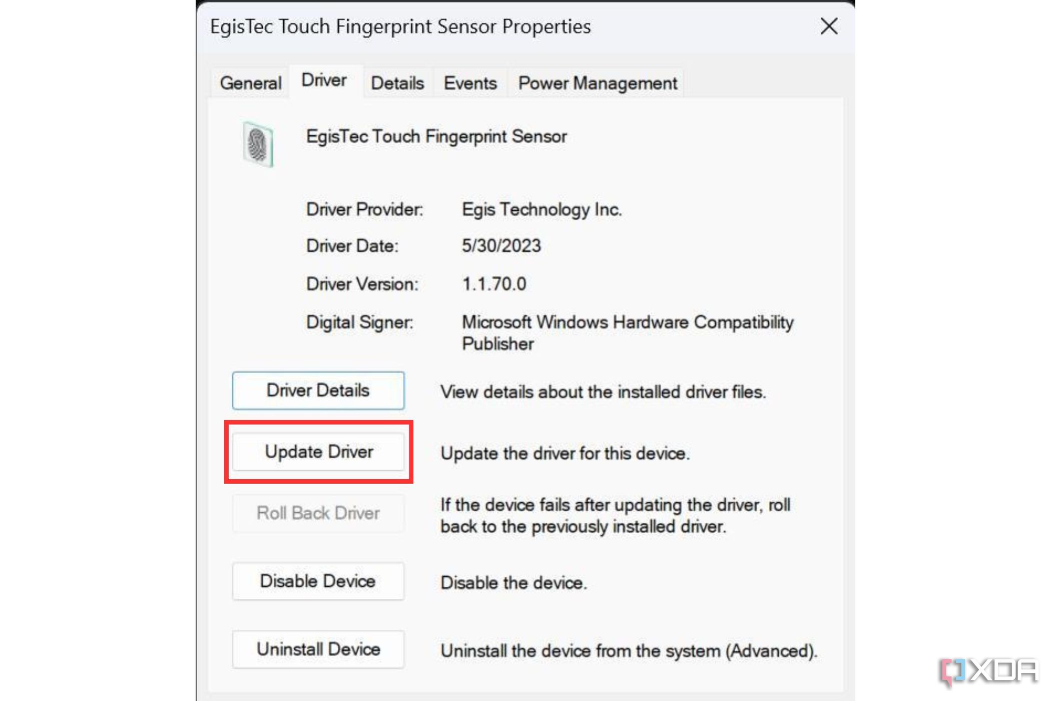 How to fix the rog ally s fingerprint scanner when it s not working