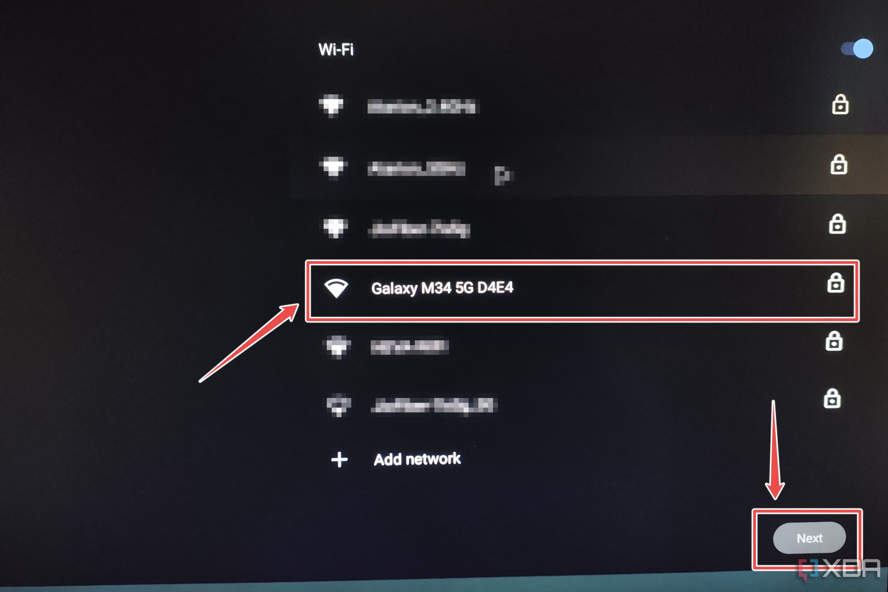 La configuración de Wi-Fi dentro de LineageOS