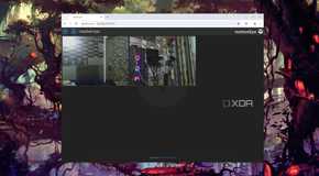 The MotionEye web interface running on a PC
