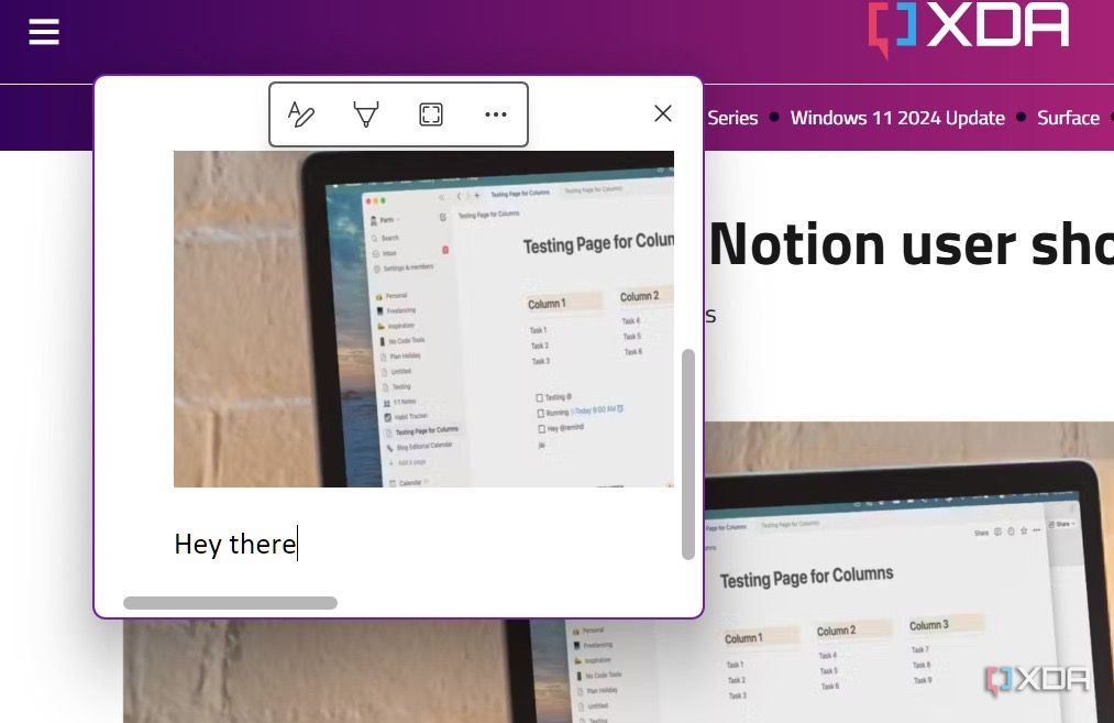 Nota rápida de OneNote